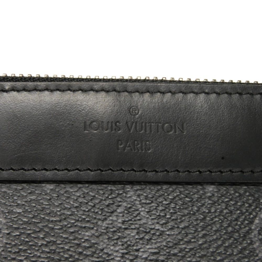 Louis Vuitton Louis Vuitton Louis Vuitton Pochette Discovery PM Monogram Eclipse Leather Pouch Textile Other M44323 DUTY FREE for USA Size ONE SIZE - 13 Thumbnail