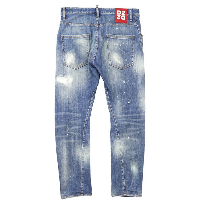 Dsquared2 Dsquared2 DSQUARED2 Skater Jean Cotton Denim Pants Textile Jeans S71LB0721 S30664 DUTY FREE for USA Size ONE SIZE - 6 Thumbnail