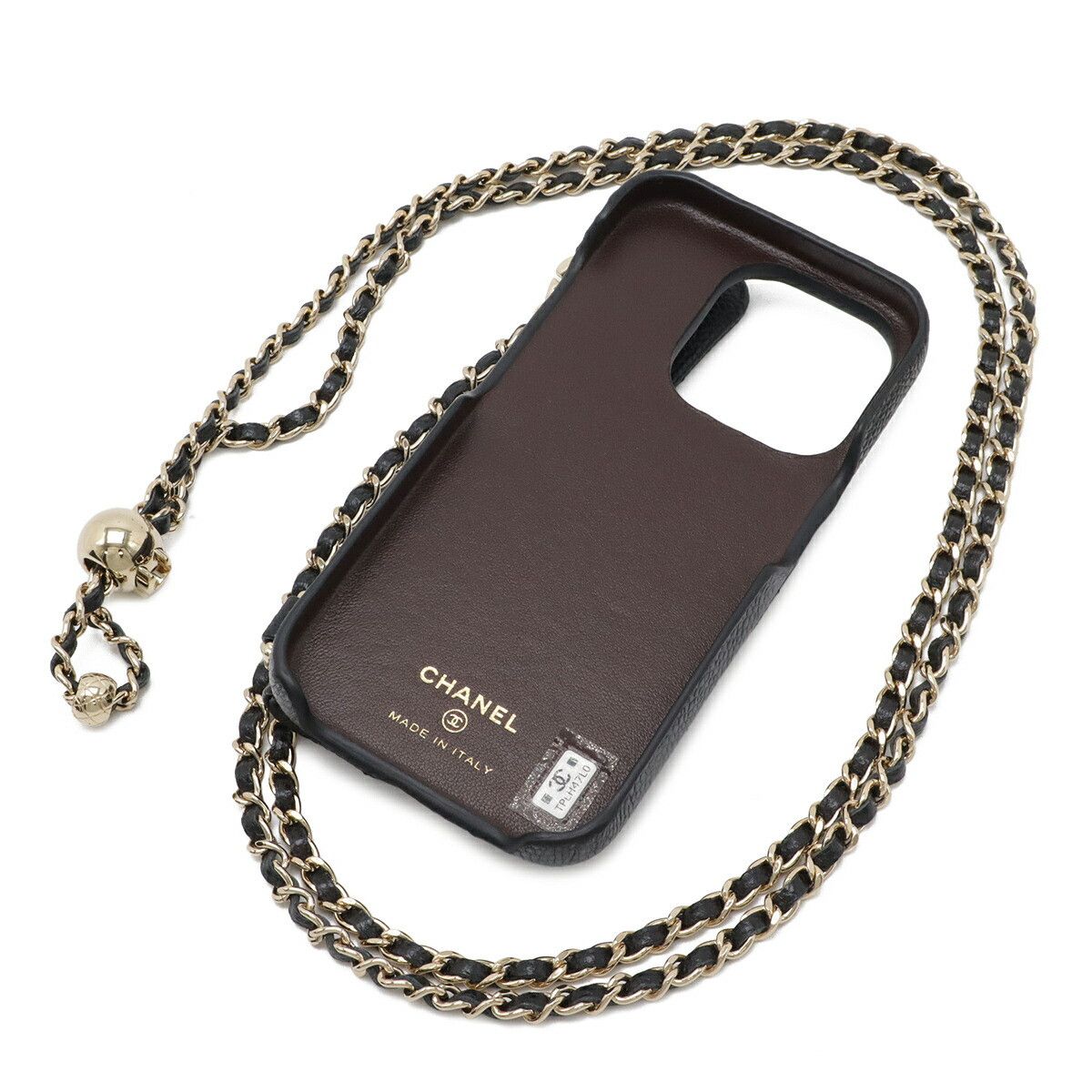 Chanel Chanel Chanel Caviar Leather Phone Case Leather Phonecase DUTY FREE for USA Size ONE SIZE - 2 Thumbnail