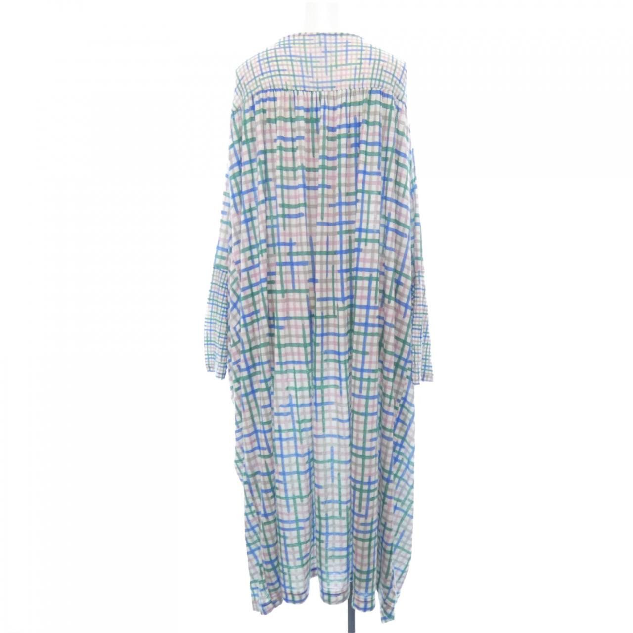 mina perhonen Mina Perhonen mina perhonen MINAMO dress Textile Dresses MINAMO DUTY FREE for USA Size ONE SIZE - 2 Thumbnail