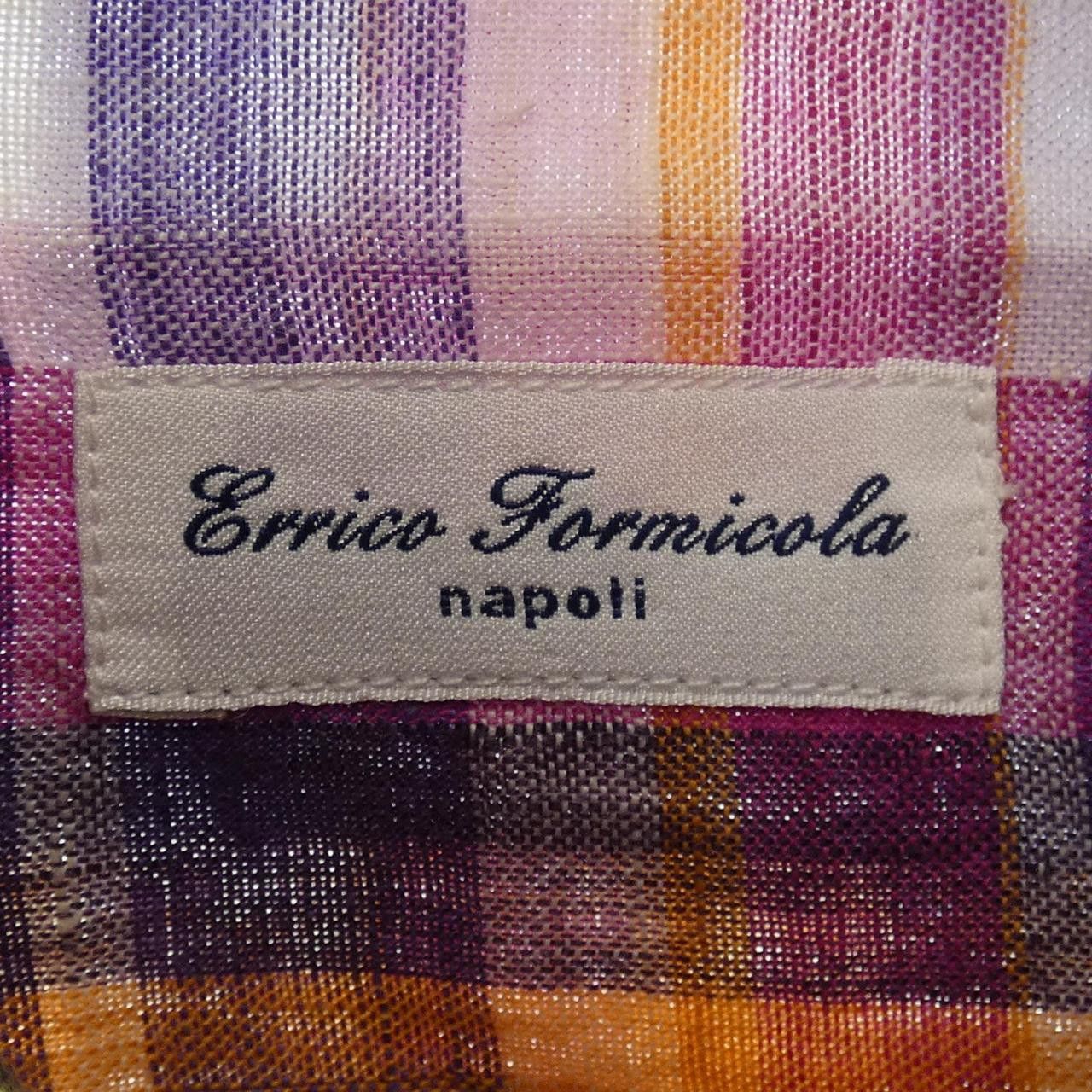 Other Other Errico Formicola Cotton Shirt Textile Dress Shirt 1111-343-1180 DUTY FREE for USA Size ONE SIZE - 4 Thumbnail