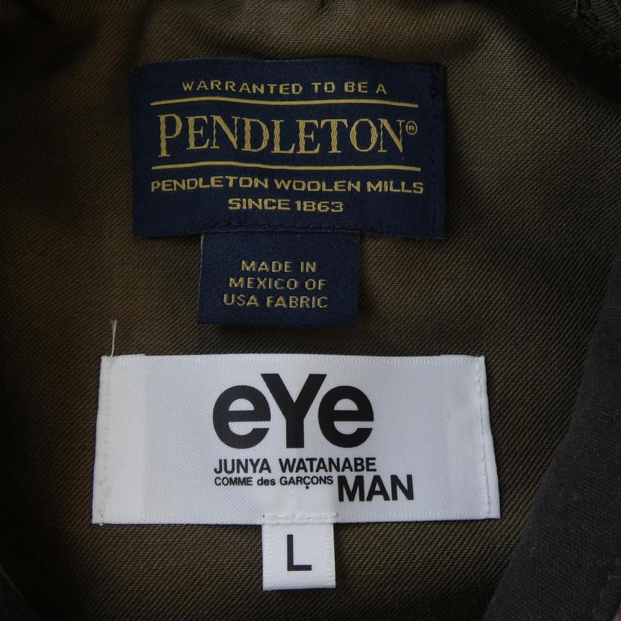 Junya Watanabe Junya Watanabe eye JUNYA WATANABE PENDLETON Jacket Textile Outerwear PENDELTONWBB904 DUTY FREE for USA Size ONE SIZE - 4 Thumbnail