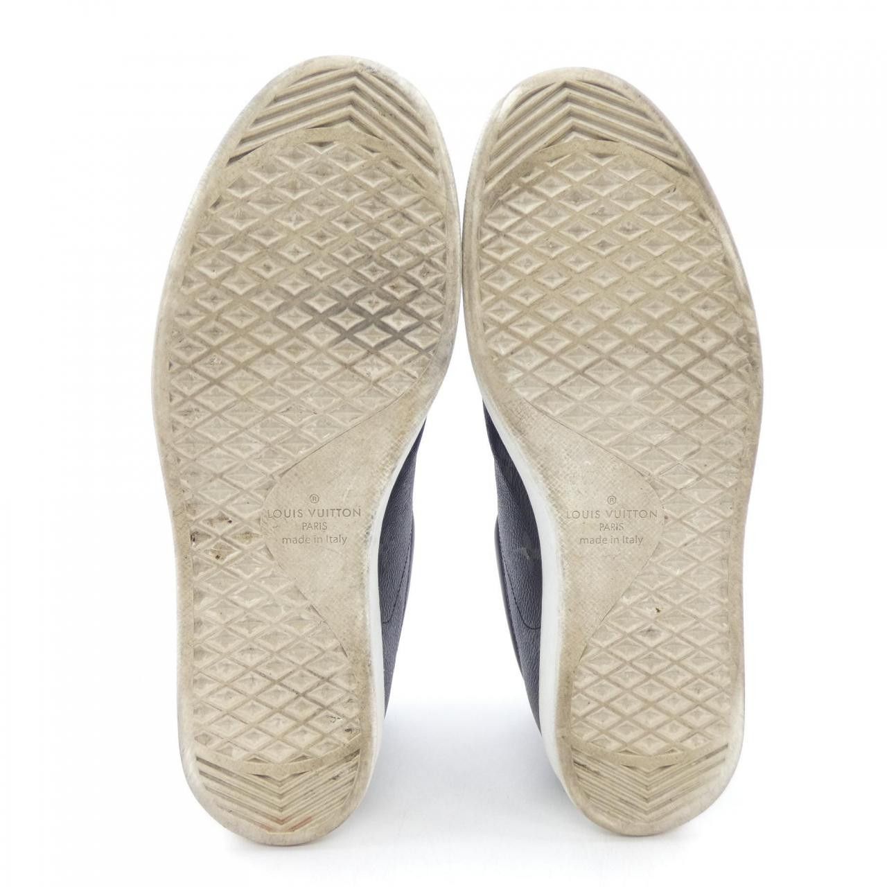Louis Vuitton Louis Vuitton Louis Vuitton Luxembourg Line Leather Sneakers Leather Shoes DUTY FREE for USA Size ONE SIZE - 4 Thumbnail