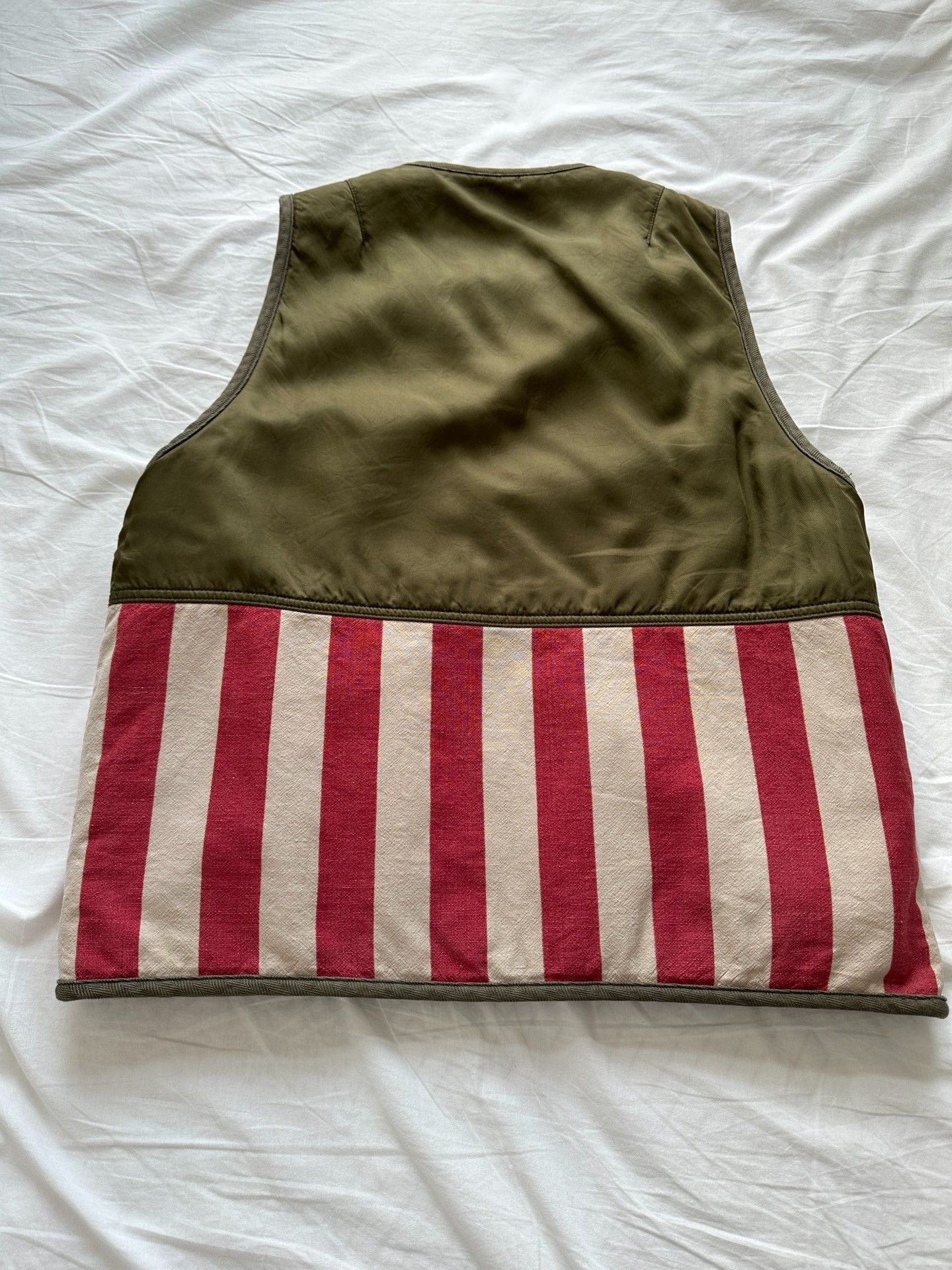 Visvim visvim 20ss Iris Liner Olive Vest Size US S / EU 44-46 / 1 - 2 Thumbnail