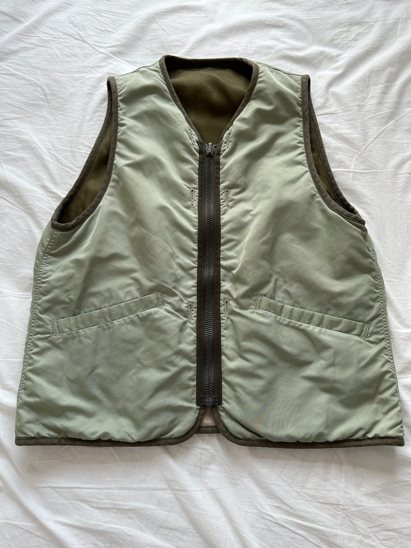 Visvim visvim 20ss Iris Liner Olive Vest Size US S / EU 44-46 / 1 - 3 Thumbnail