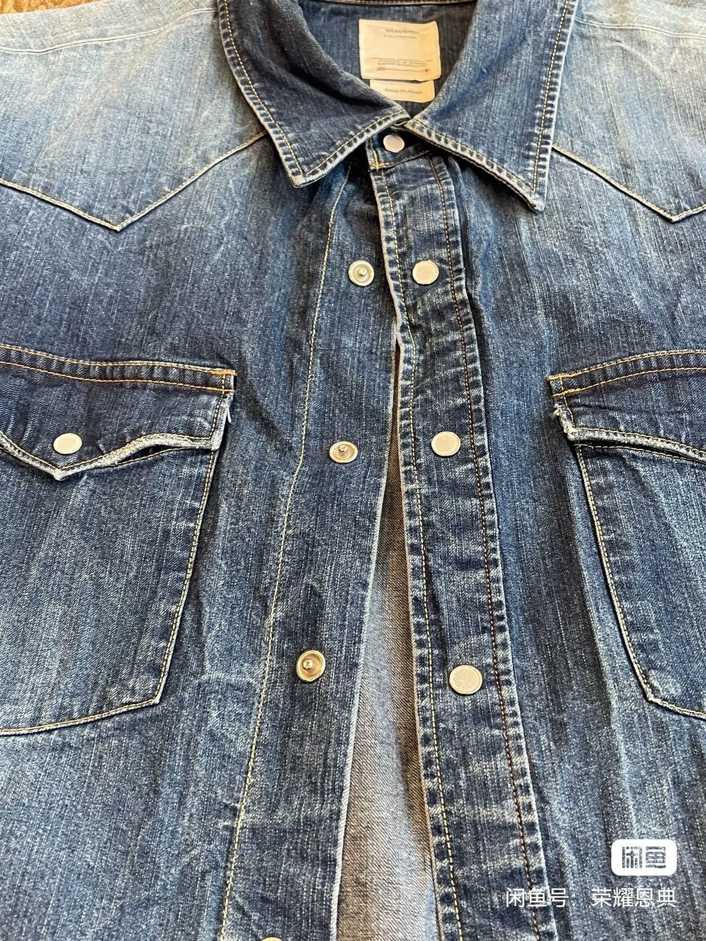 Visvim visvim 19AW Bandito Dry Denim Shirt Size US M / EU 48-50 / 2 - 4 Thumbnail
