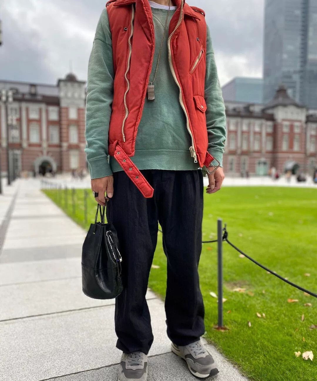 Visvim VISVIM Jumbo Crewneck Veggie Dye Sweatshirt Size US L / EU 52-54 / 3 - 5 Thumbnail