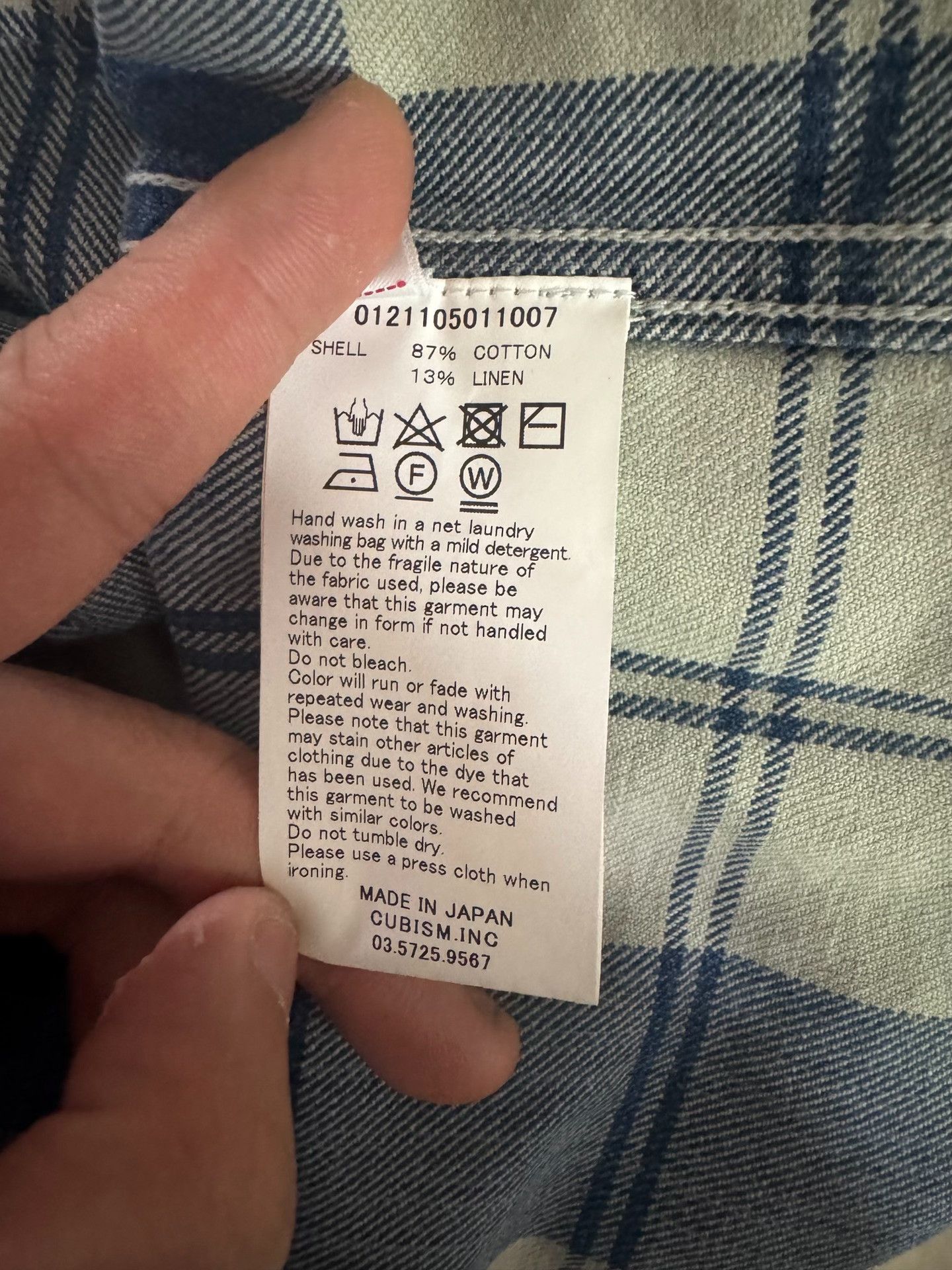 Visvim VISVIM 21SS Lumber Check Distressed Shirt Size US M / EU 48-50 / 2 - 3 Thumbnail