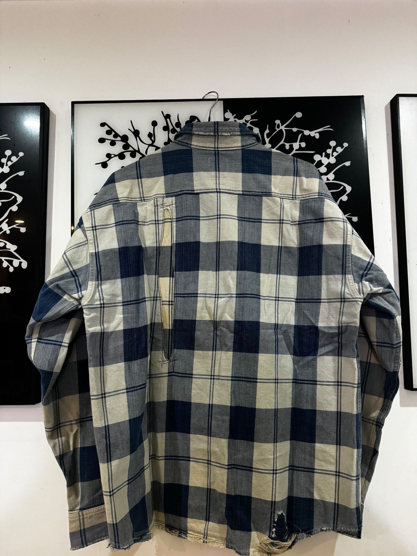 Visvim VISVIM 21SS Lumber Check Distressed Shirt Size US M / EU 48-50 / 2 - 2 Thumbnail