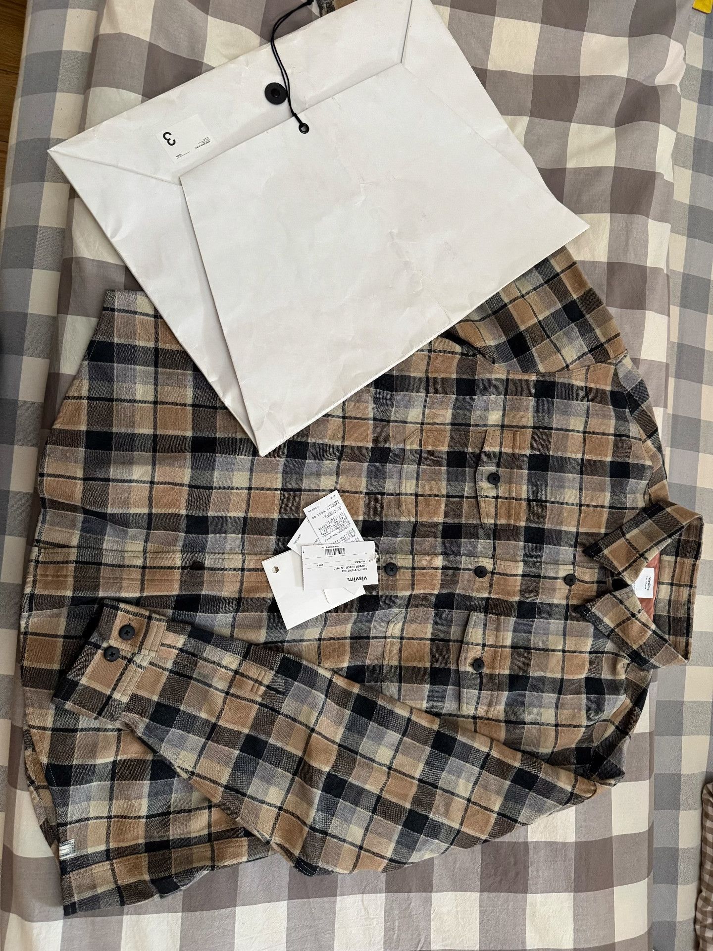 Visvim VISVIM 25SS LUMBER CHECK L/S Shirt Size US L / EU 52-54 / 3 - 2 Thumbnail