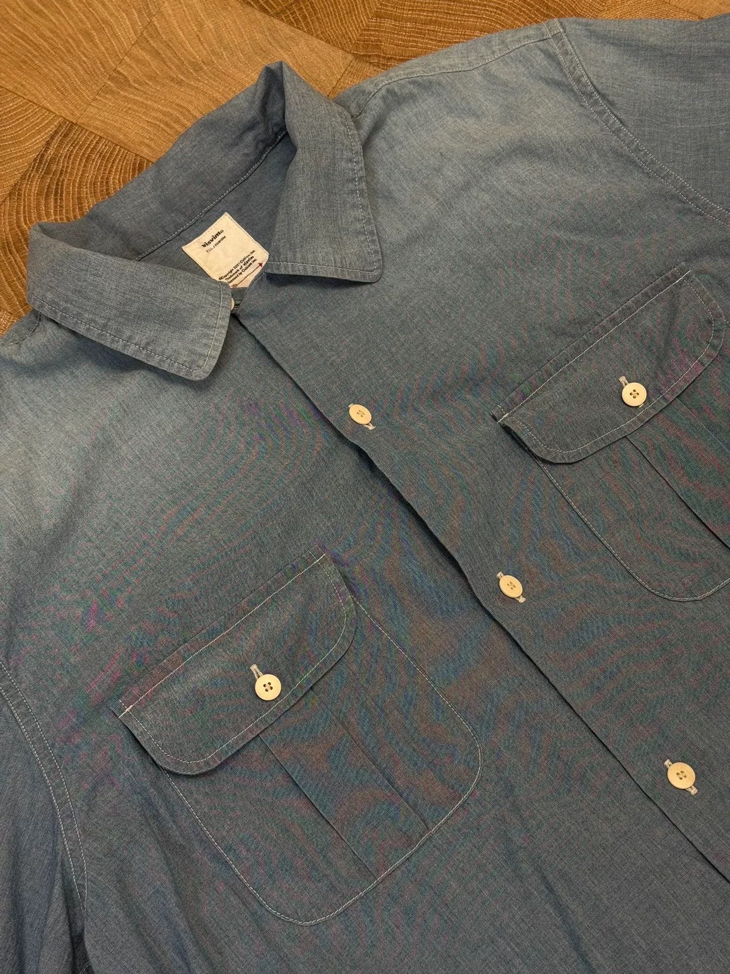 Visvim Visvim 23AW Keesey Chambray Hiroshima Limited Size US XXL / EU 58 / 5 - 3 Thumbnail