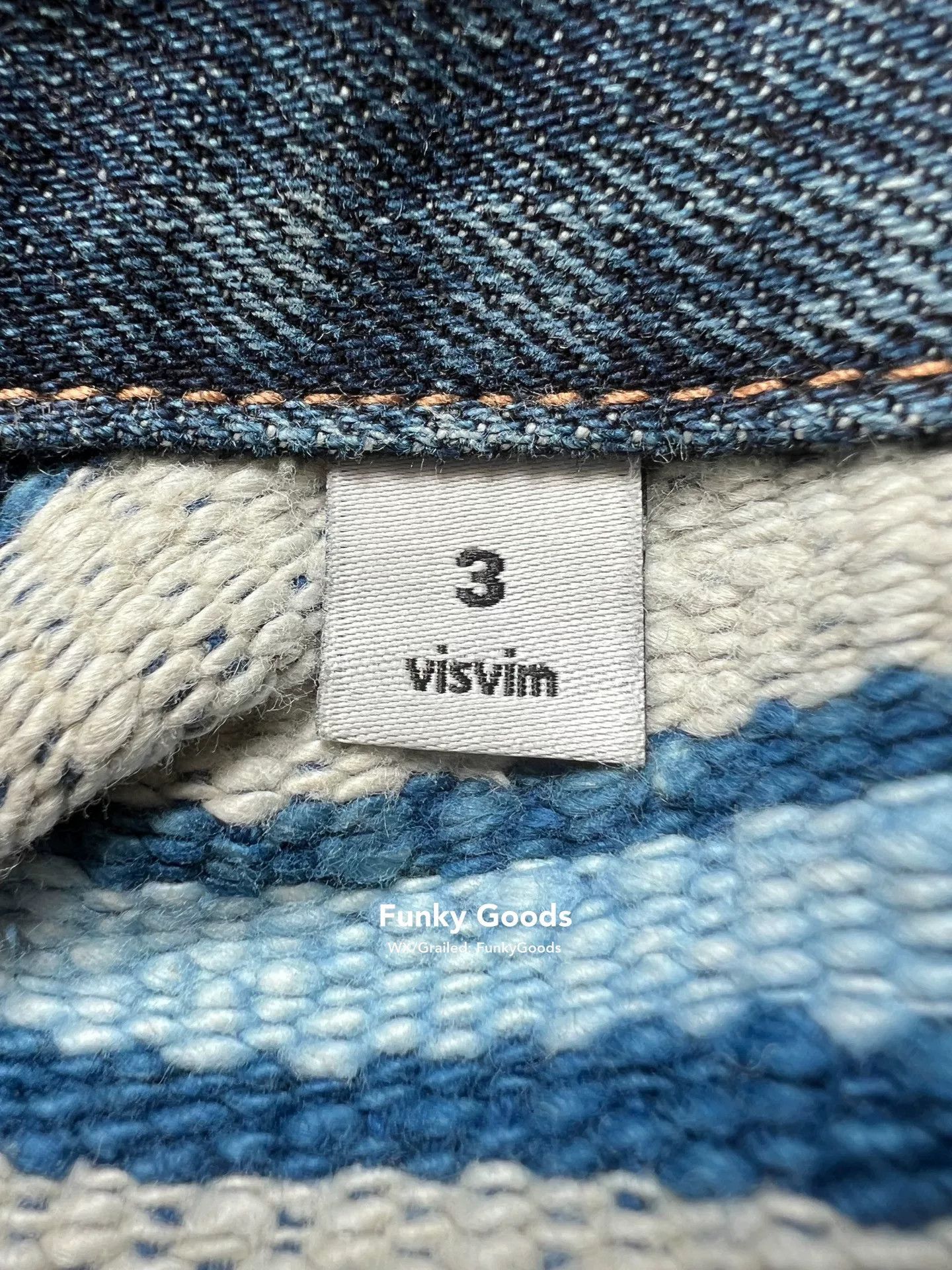 Visvim Visvim 101 Jkt Indigo Stripe Tokyo Exclusive Size US L / EU 52-54 / 3 - 8 Thumbnail