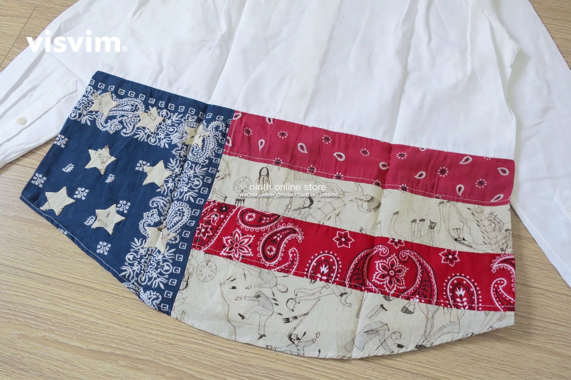 Visvim Visvim 19SS Spot Lungta Hidden Limited Shirt Size US M / EU 48-50 / 2 - 6 Thumbnail