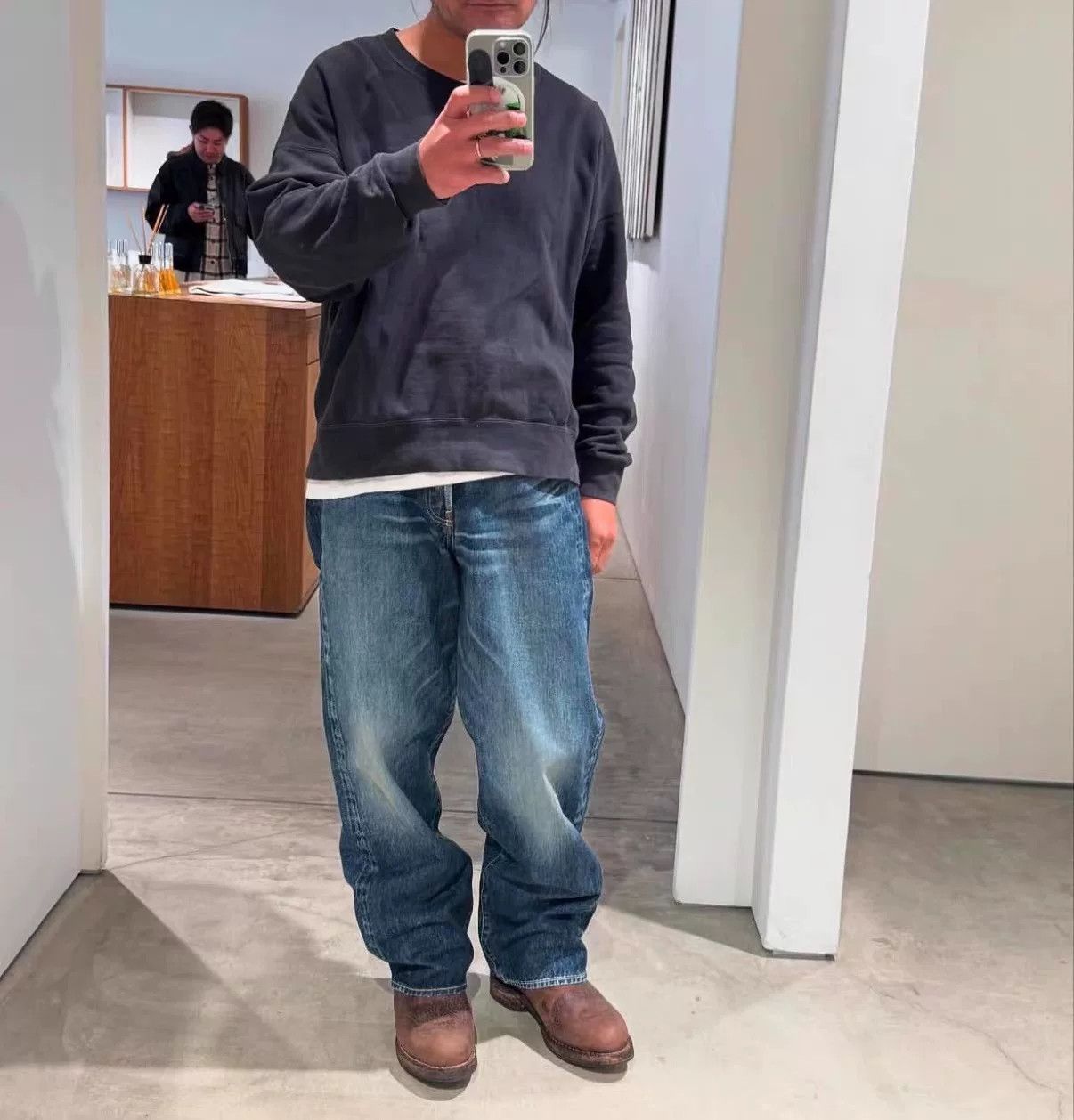 Visvim VISVIM Social Sculpture 01 EX Wide Damaged Jeans Size US 26 / EU 42 - 3 Thumbnail