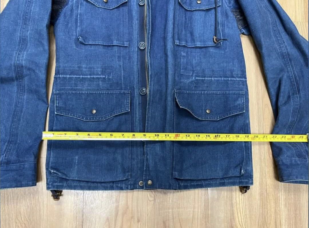 Visvim Visvim GORE-TEX PFD Blue Denim Jacket Size US M / EU 48-50 / 2 - 3 Thumbnail