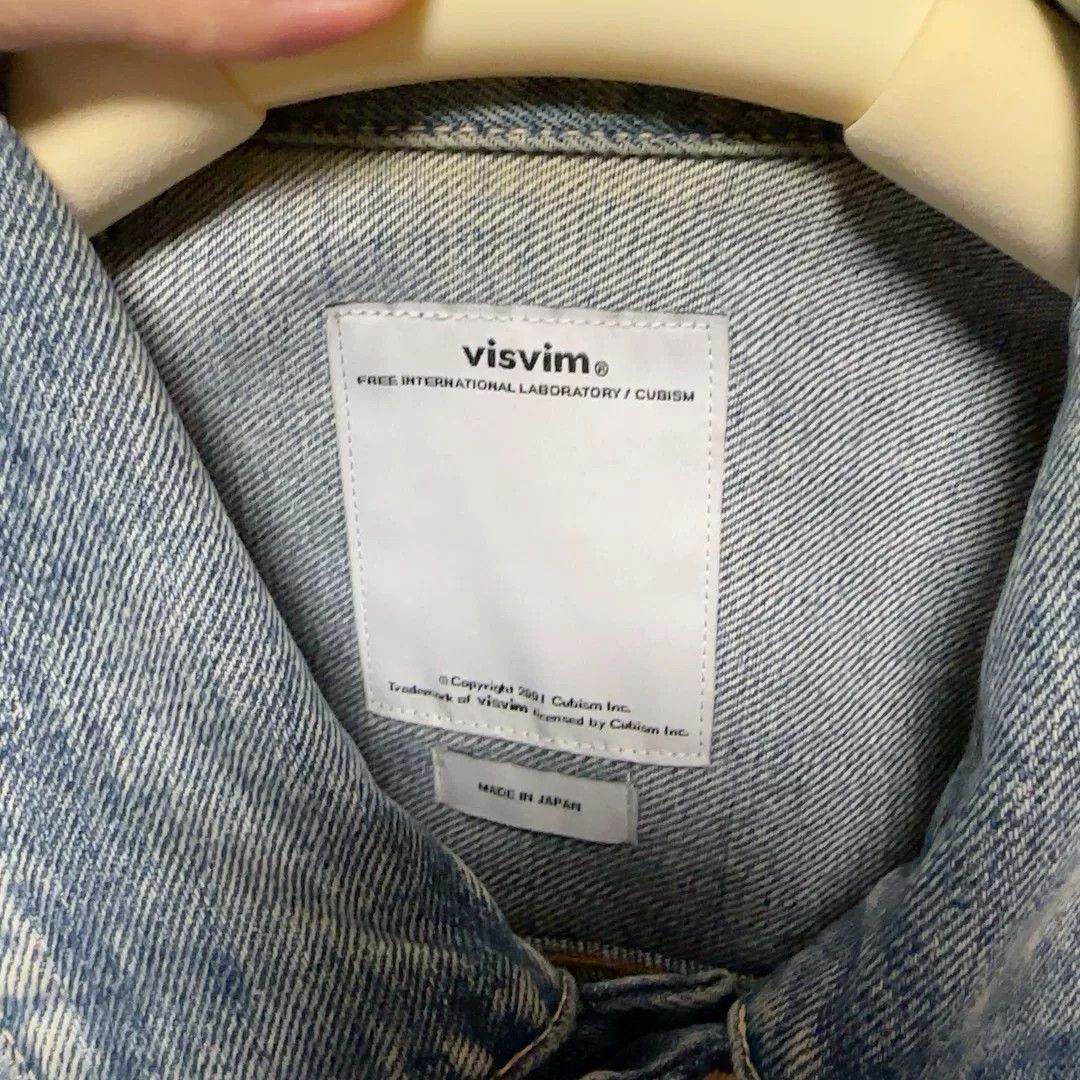 Visvim Visvim Men's Social Sculpture Denim Jacket Size US L / EU 52-54 / 3 - 7 Thumbnail