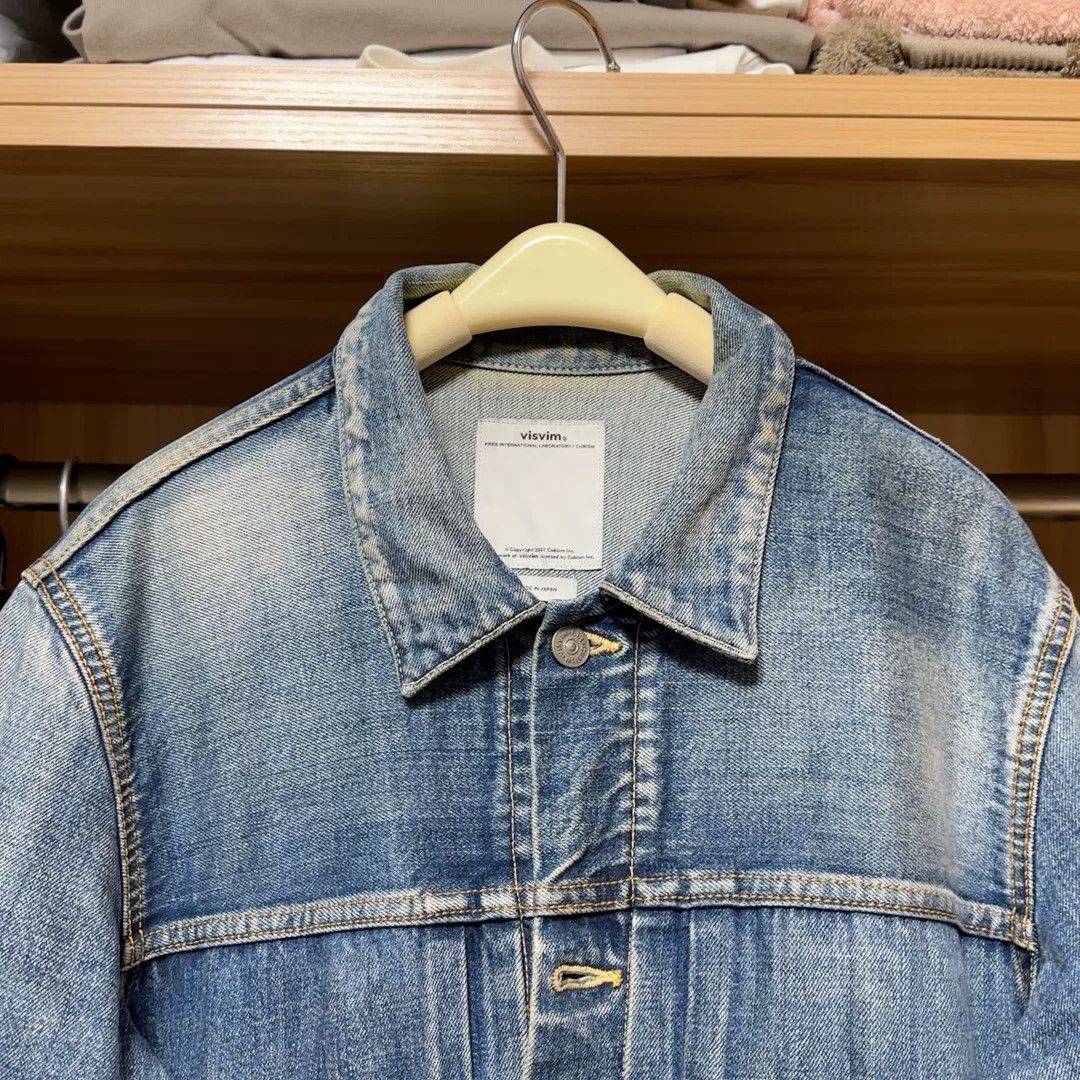 Visvim Visvim Men's Social Sculpture Denim Jacket Size US L / EU 52-54 / 3 - 2 Thumbnail