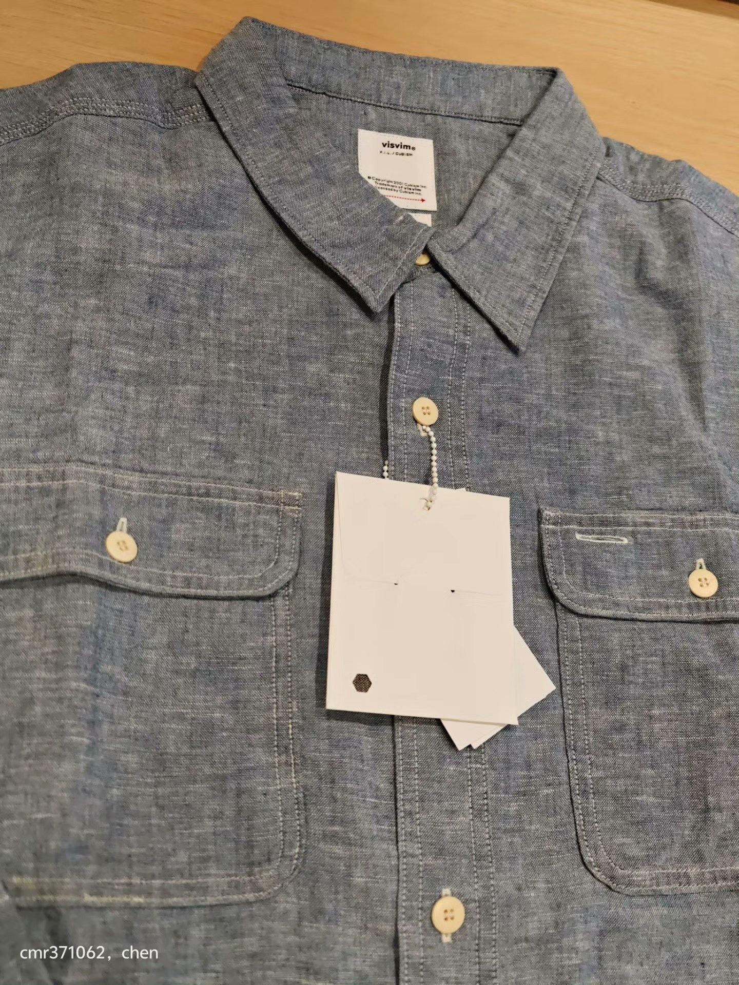 Visvim VISVIM 24AW LANGER CHAMBRAY L/S Size US L / EU 52-54 / 3 - 2 Thumbnail