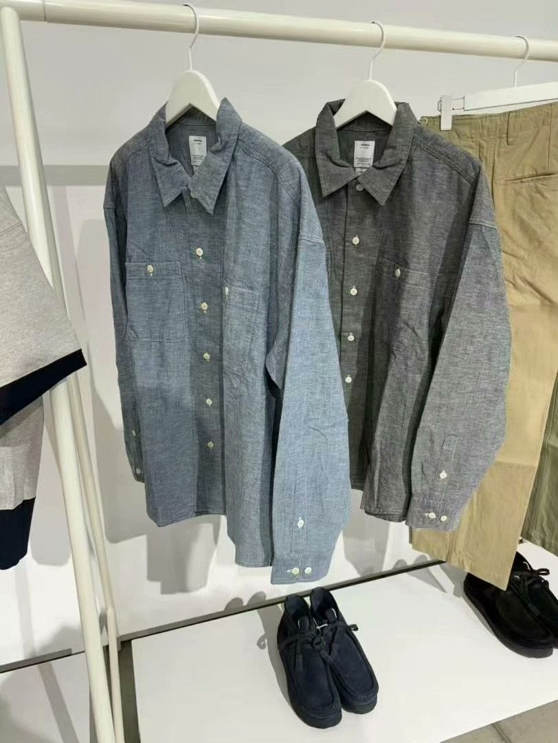 Visvim VISVIM 24AW LANGER CHAMBRAY L/S Size US L / EU 52-54 / 3 - 5 Thumbnail