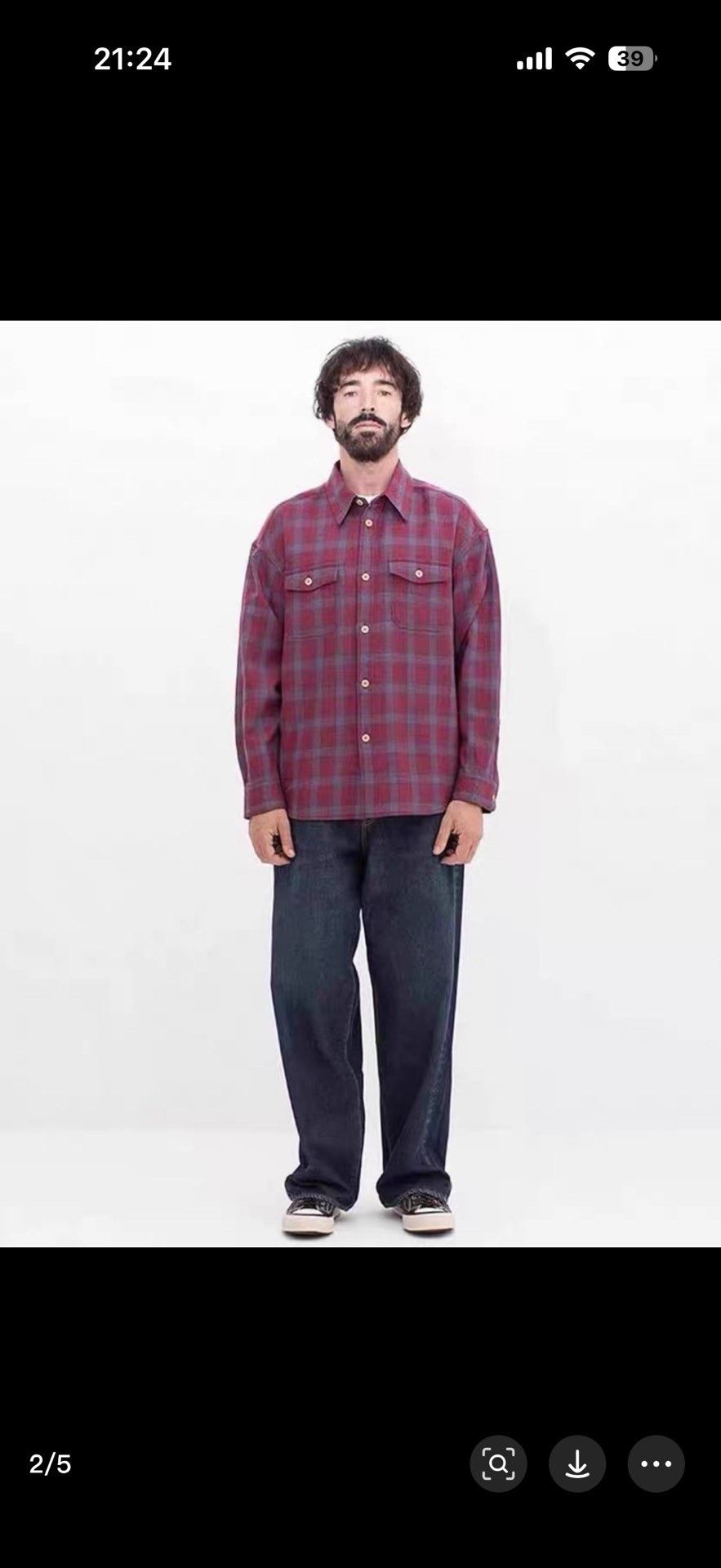 Visvim VISVIM Lumber Check L/S Shirt 25AW Size US M / EU 48-50 / 2 - 6 Thumbnail