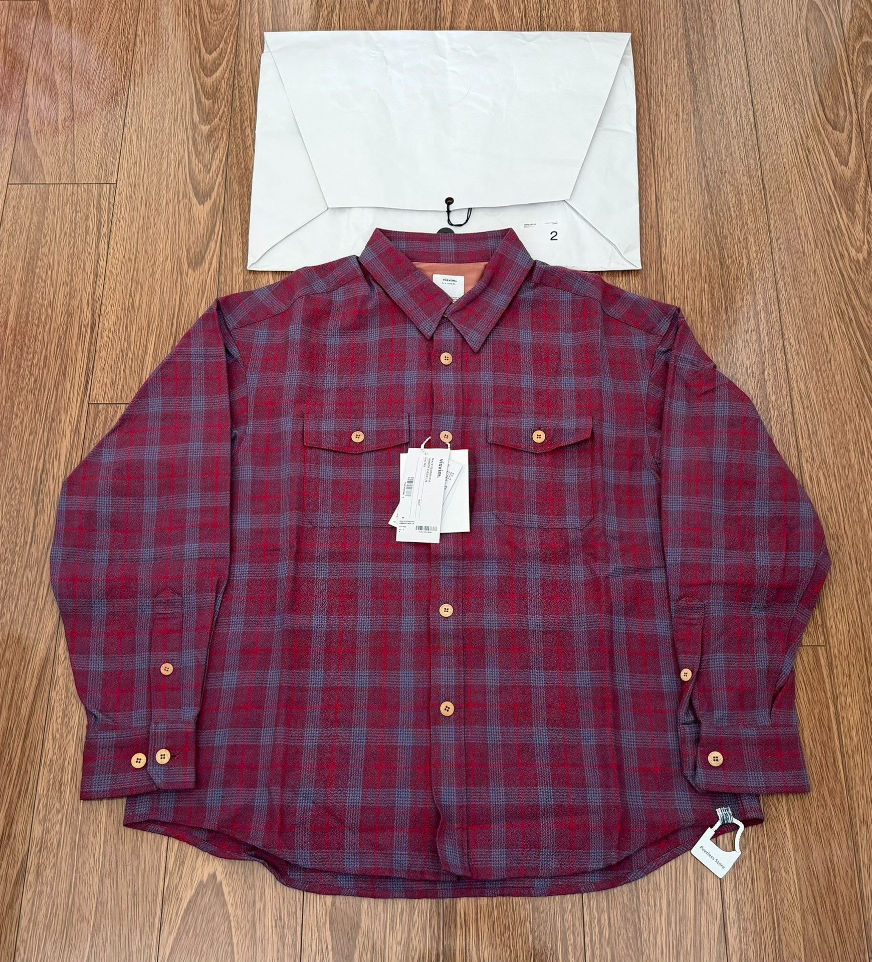Visvim VISVIM Lumber Check L/S Shirt 25AW Size US M / EU 48-50 / 2 - 3 Thumbnail