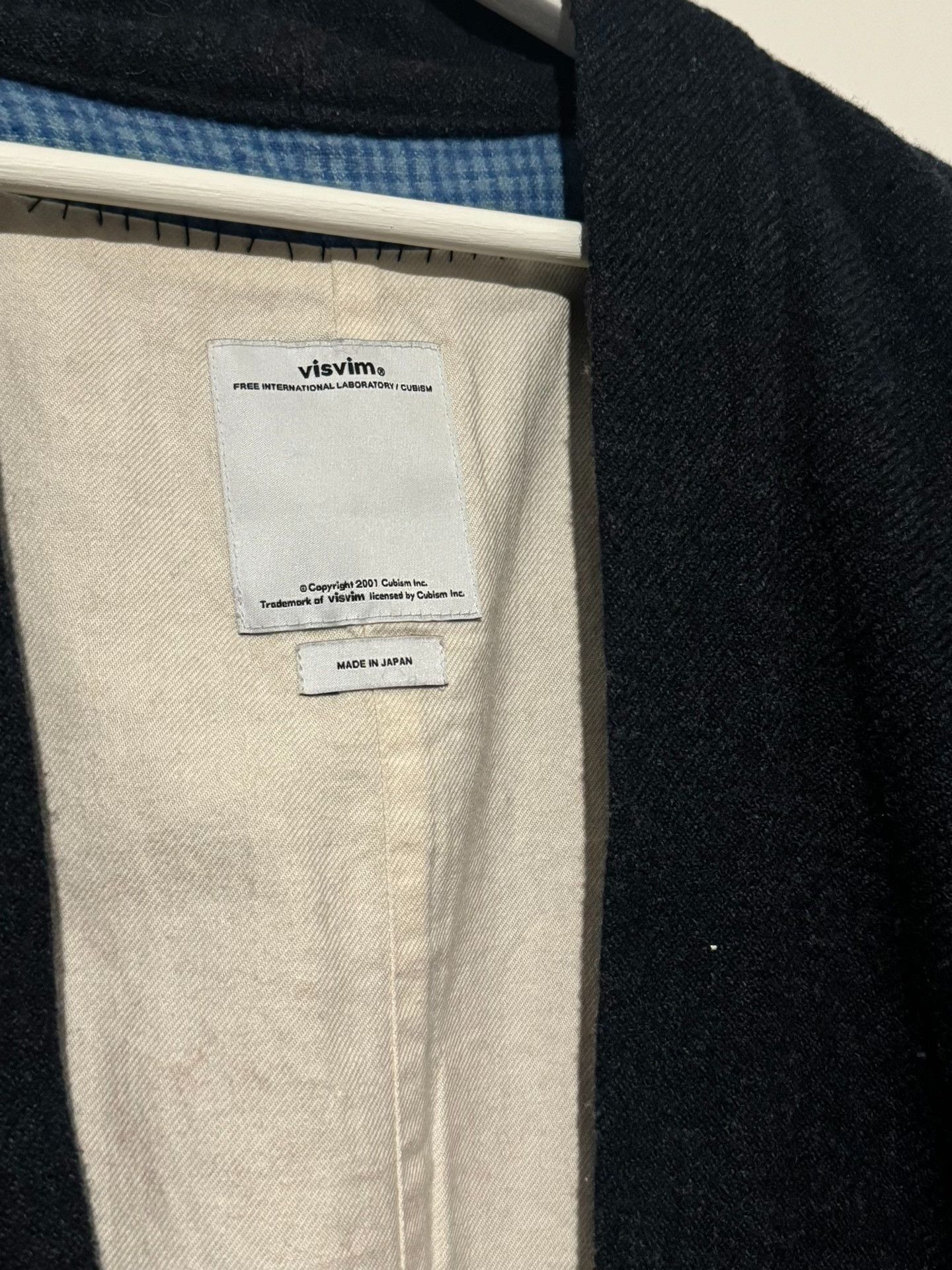 Visvim VISVIM Dark Blue Robe Cardigan Size US XL / EU 56 / 4 - 2 Thumbnail