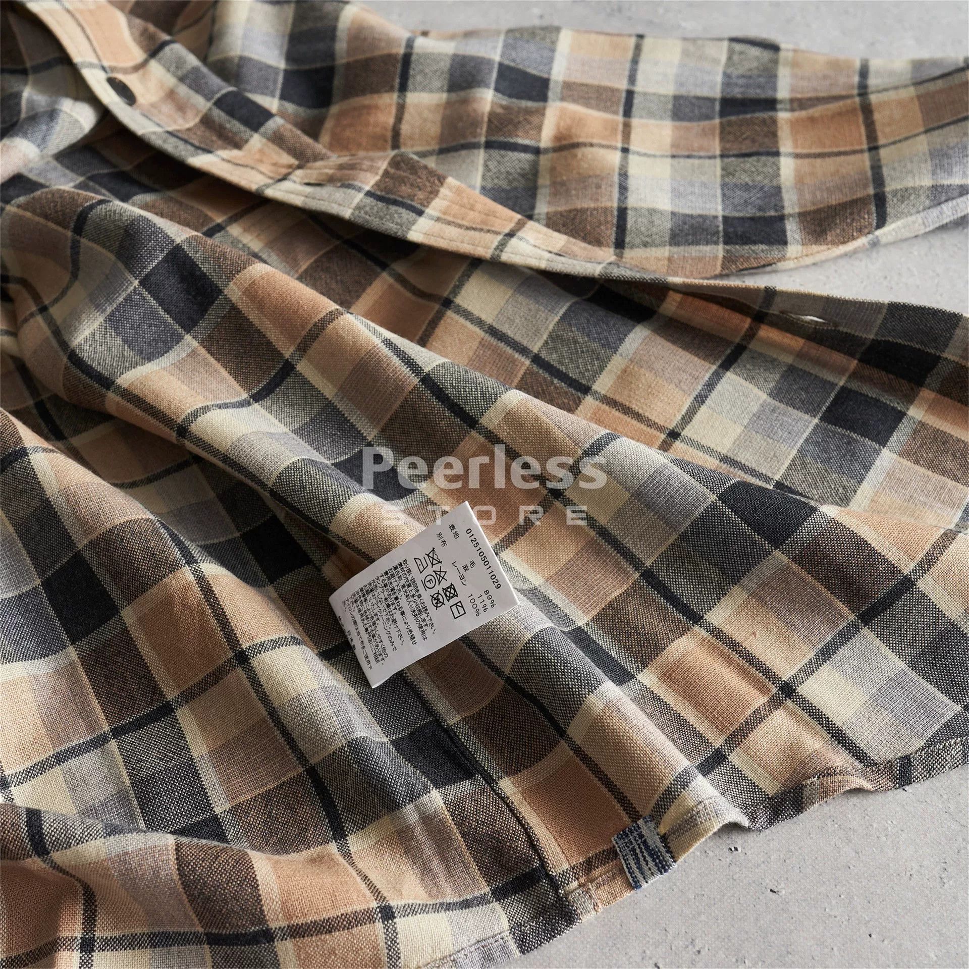 Visvim VISVIM Lumber Check Wool-Linen Shirt Size US M / EU 48-50 / 2 - 6 Thumbnail