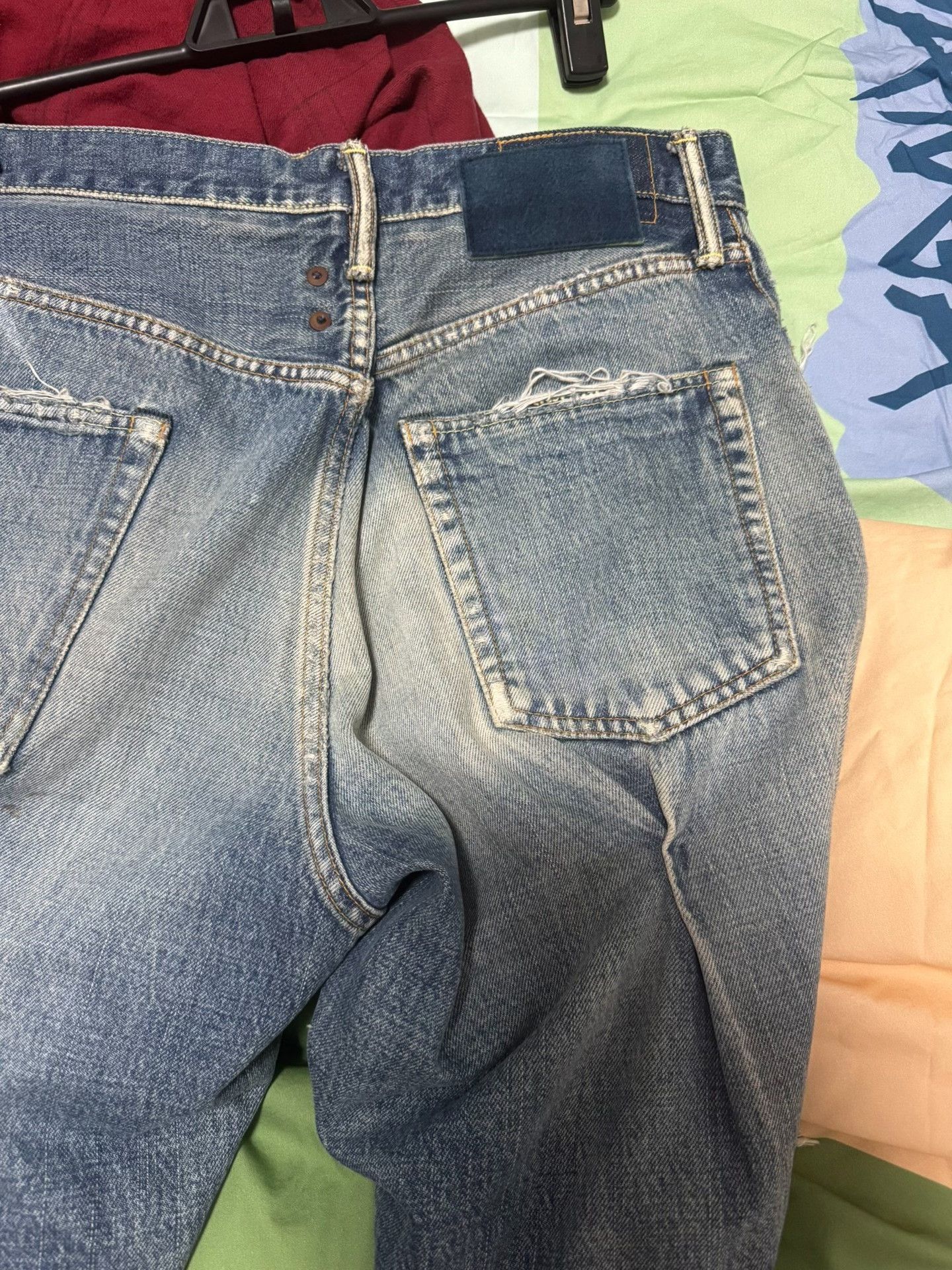 Visvim visvim journeyman crash jeans 20ss Size US 34 / EU 50 - 4 Thumbnail