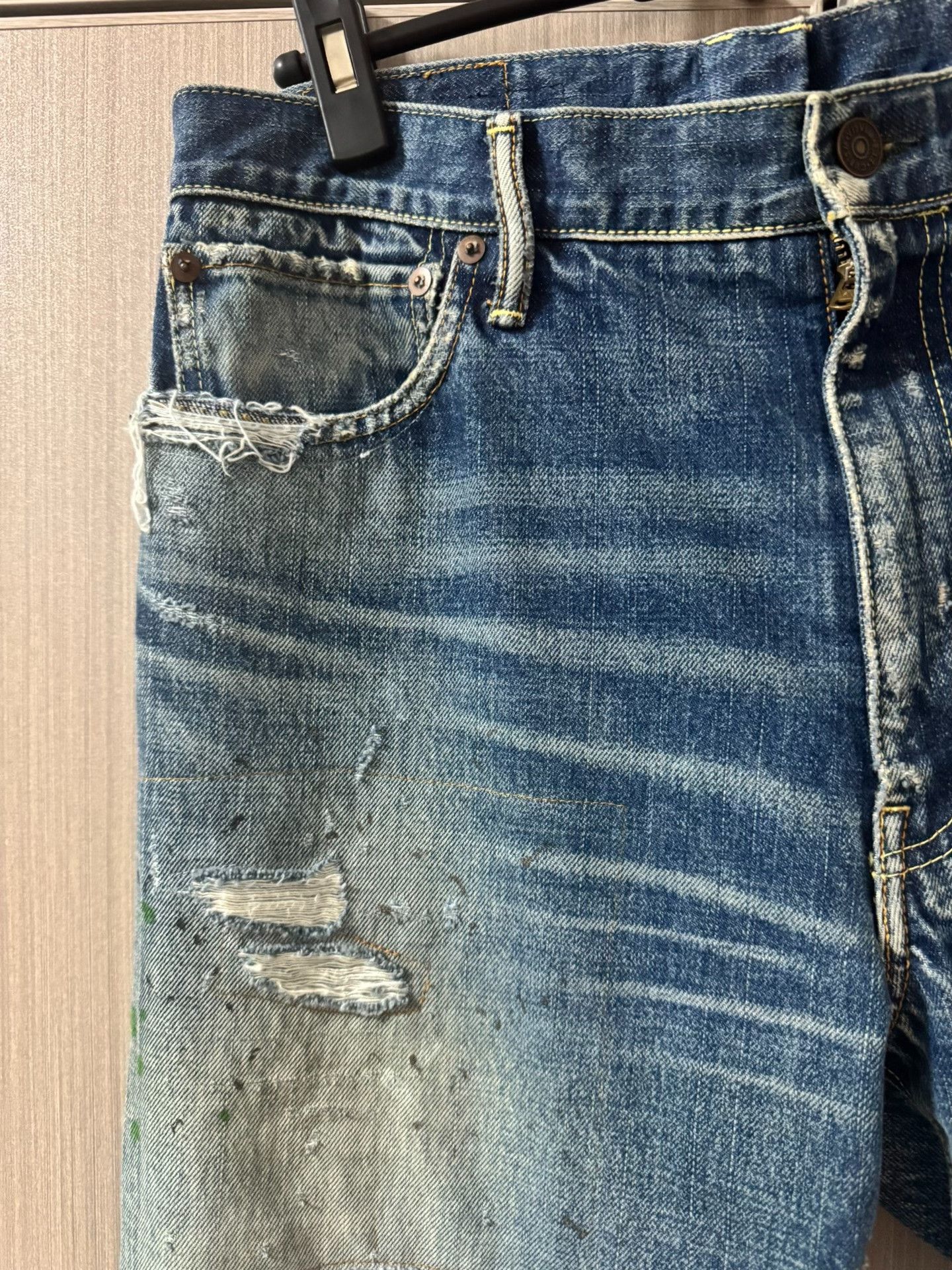 Visvim visvim journeyman crash jeans 20ss Size US 34 / EU 50 - 3 Thumbnail