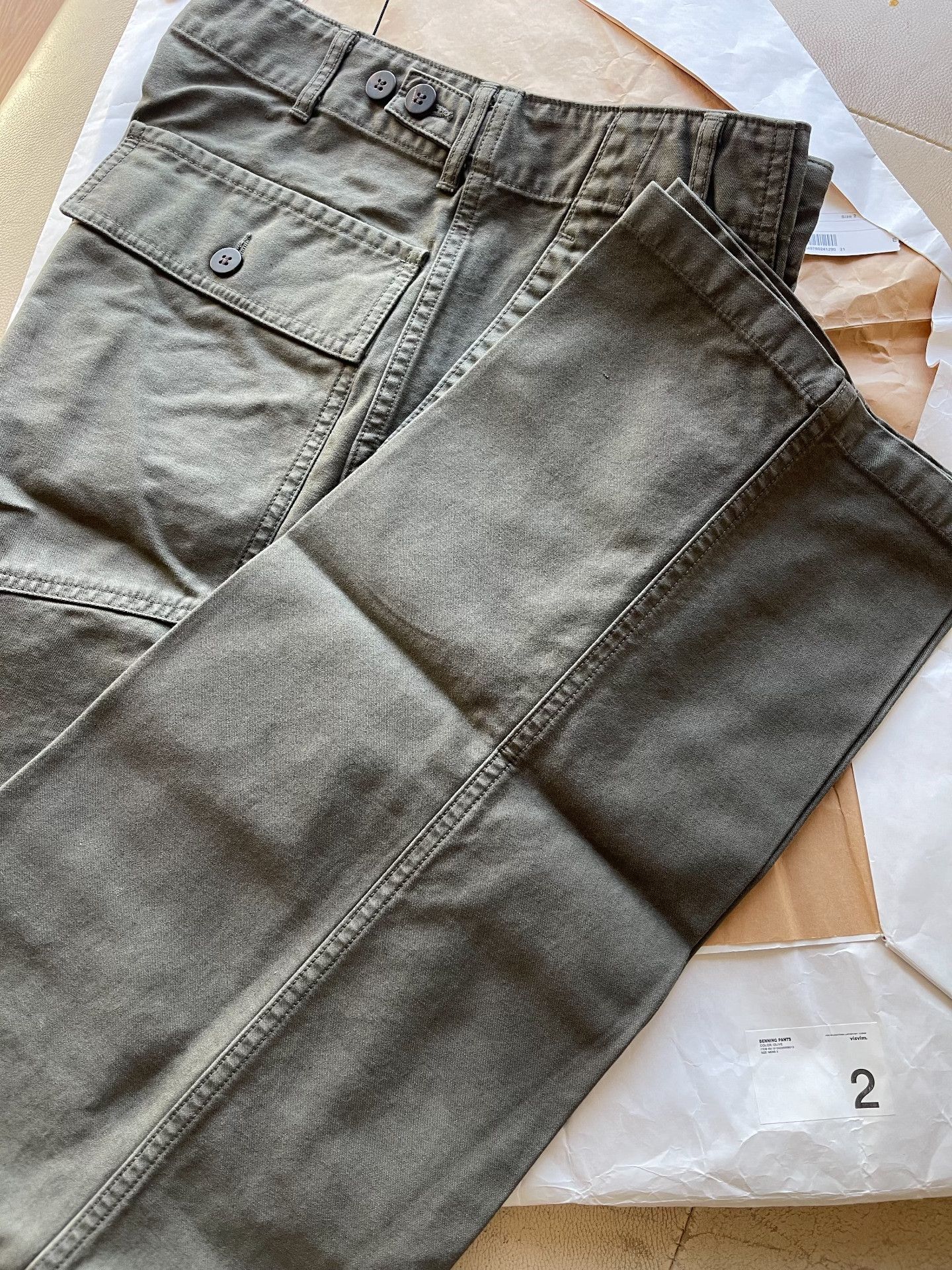 Visvim VISVIM 24AW Benning Cargo Pants Size US 26 / EU 42 - 5 Thumbnail