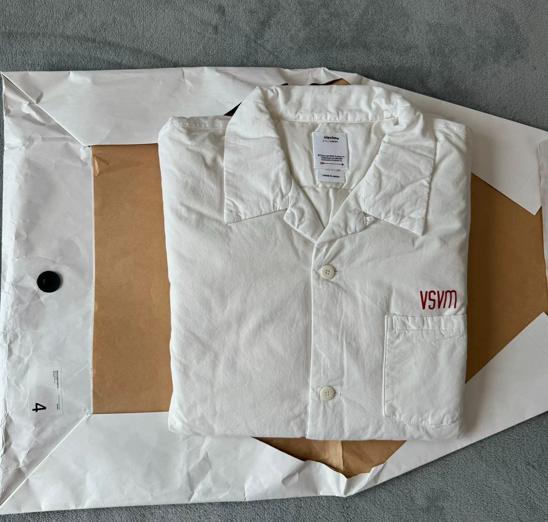 Visvim Visvim 24AW Wallis Down Short-Sleeve Jacket Size US L / EU 52-54 / 3 - 4 Thumbnail