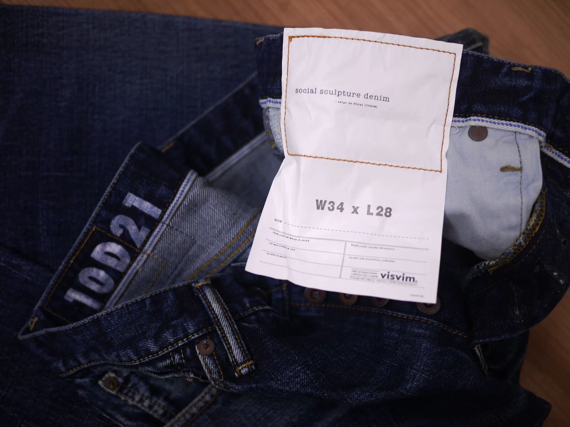 Visvim VISVIM SOCIAL SCULPTURE 10 Denim Jeans Size US 34 / EU 50 - 9 Thumbnail