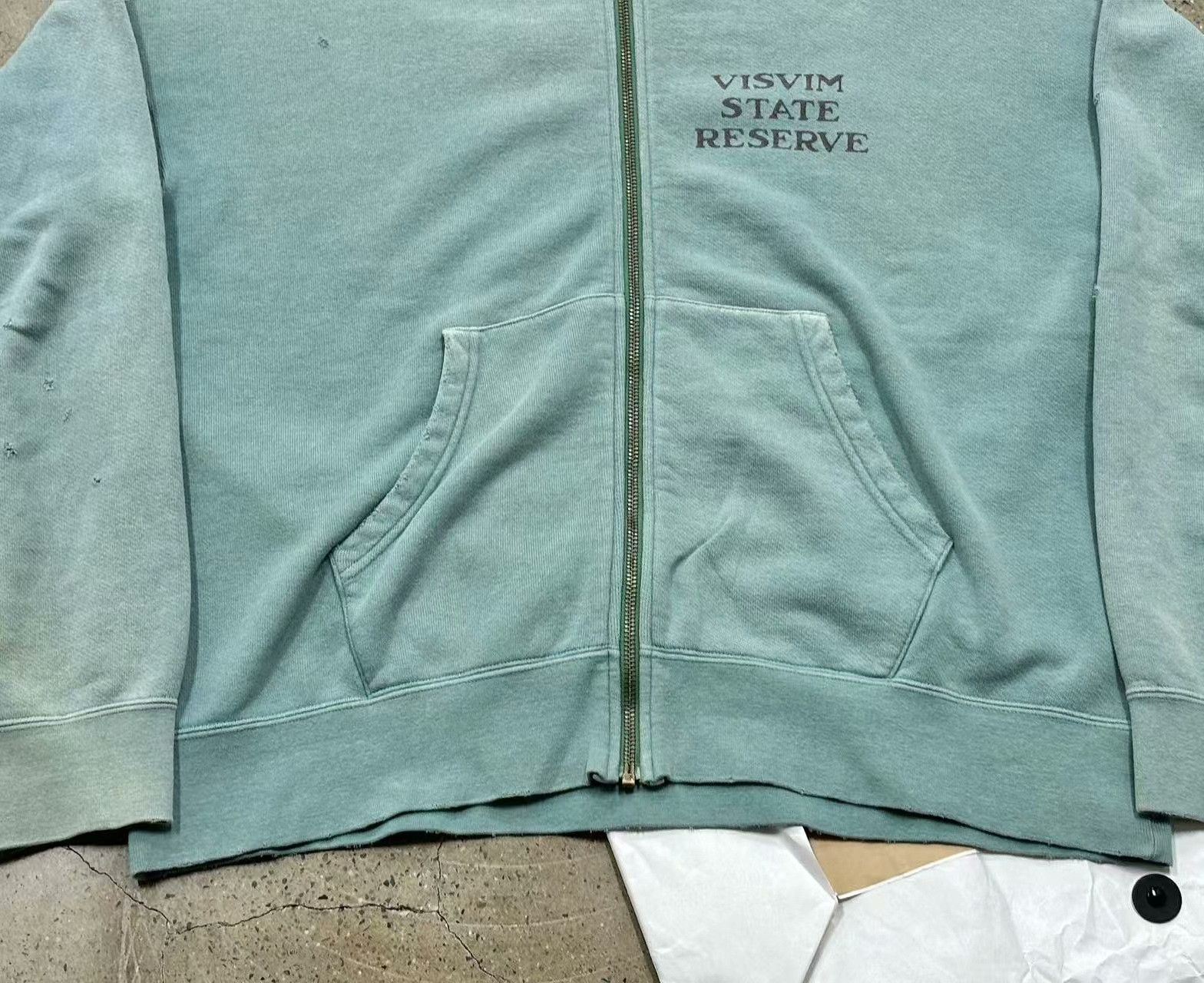 Visvim VISVIM JUMBO SB F.Z. CRASH HOODIE Size US L / EU 52-54 / 3 - 4 Thumbnail