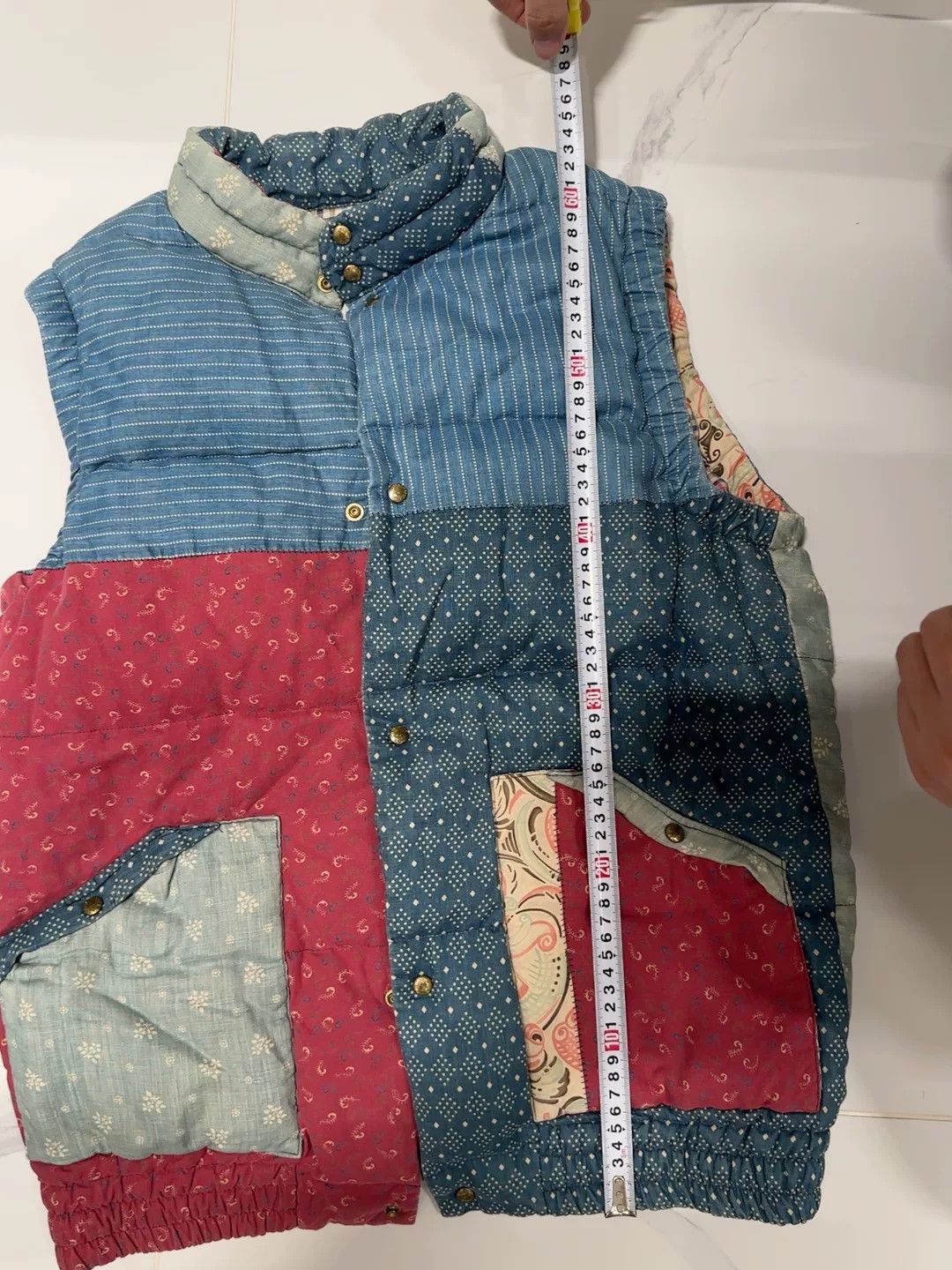 Visvim visvim Quilted Patchwork Down Vest Size US L / EU 52-54 / 3 - 4 Thumbnail