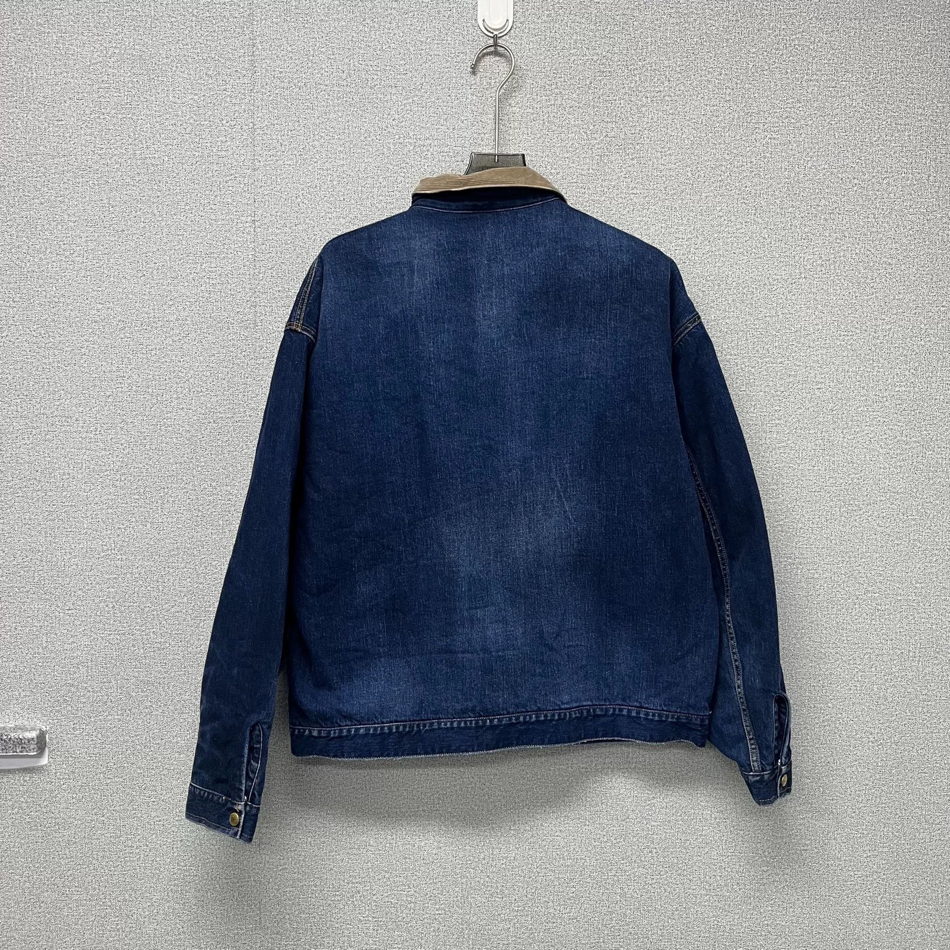 Visvim Visvim Corduroy Collar Denim Jacket Size US XXL / EU 58 / 5 - 2 Thumbnail