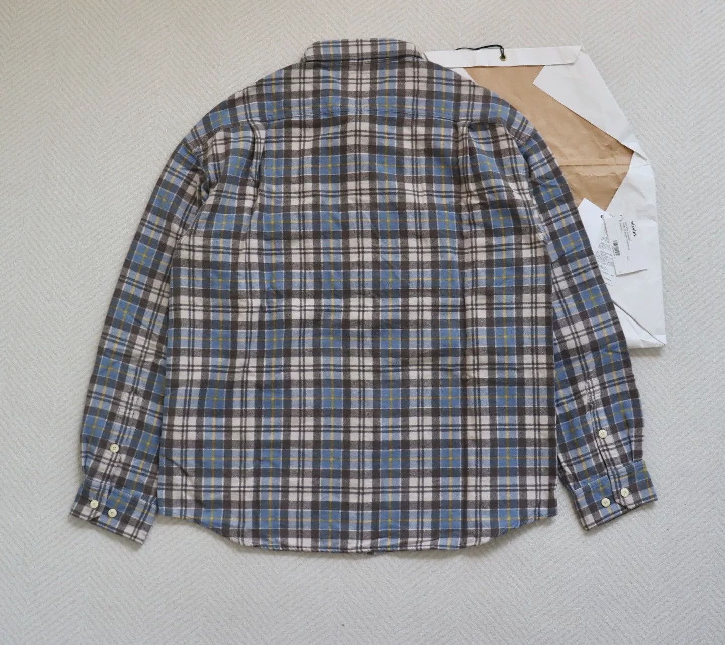 Visvim Visvim 24ss Pioneer Khadi Check Shirt Size US XL / EU 56 / 4 - 5 Thumbnail