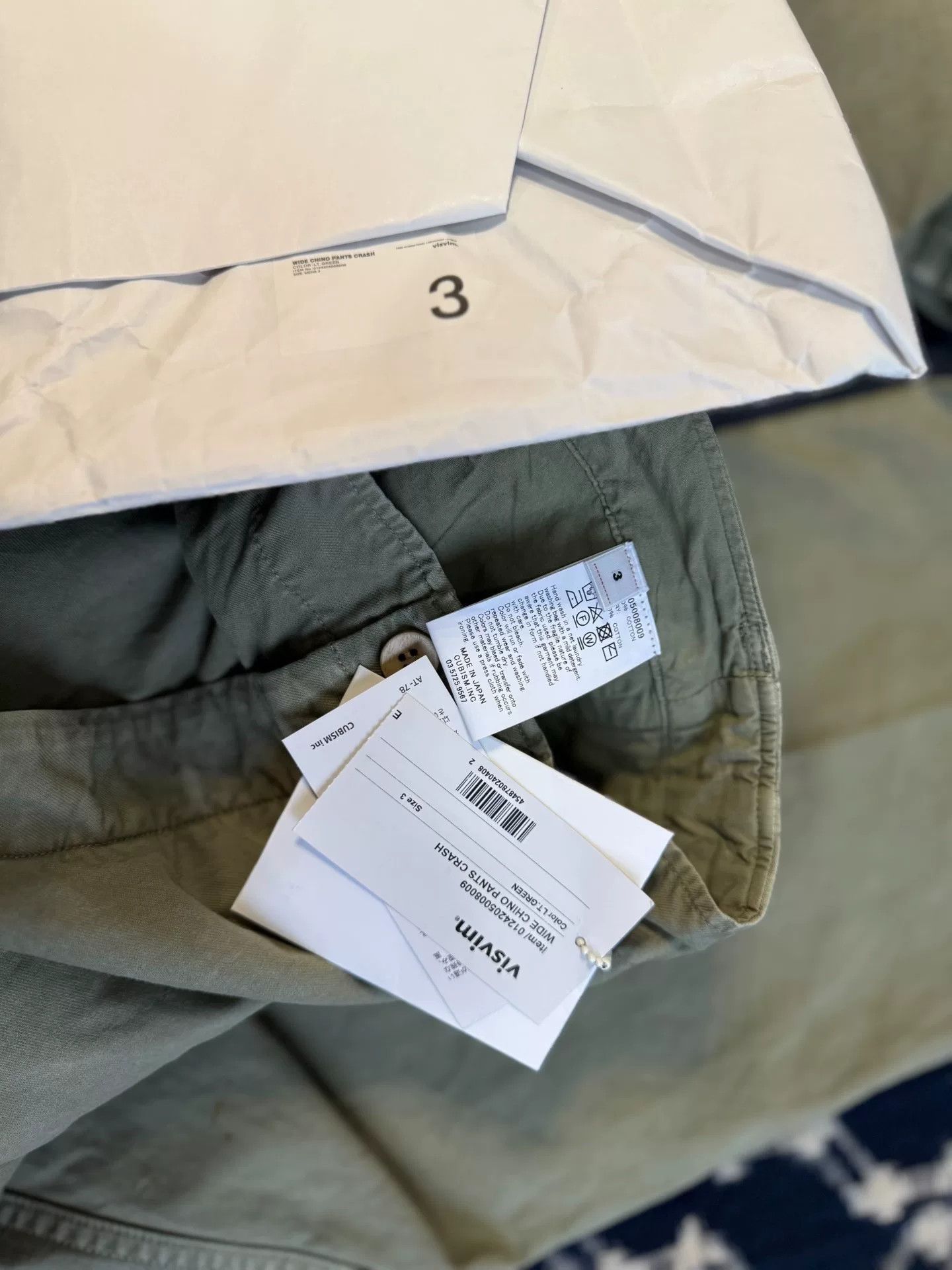 Visvim VISVIM 24AW Wide Chino Pants Size US 44 / EU 60 - 9 Thumbnail