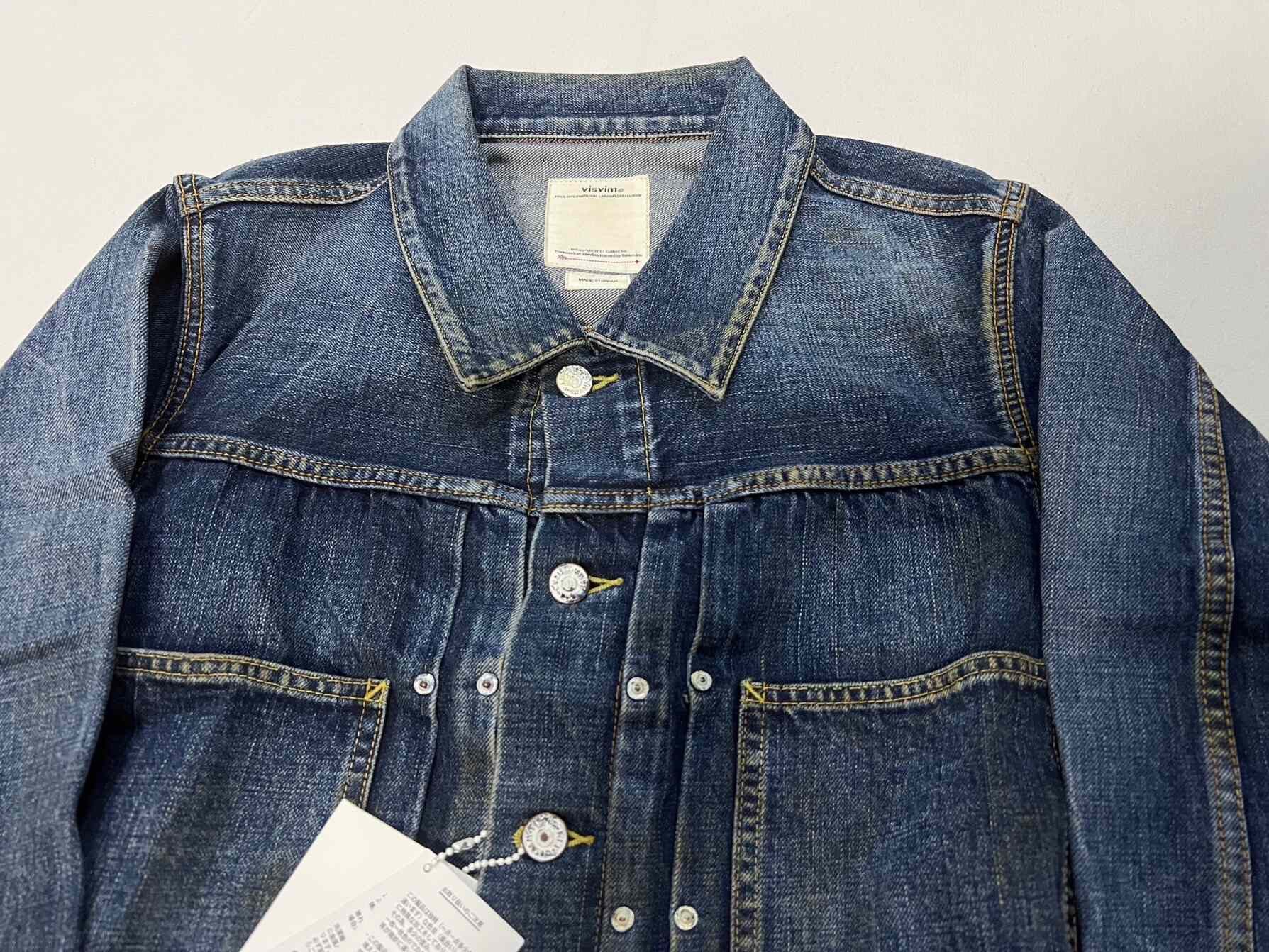 Visvim visvim SS Shorty Chore Dry Denim Jacket Size US M / EU 48-50 / 2 - 2 Thumbnail