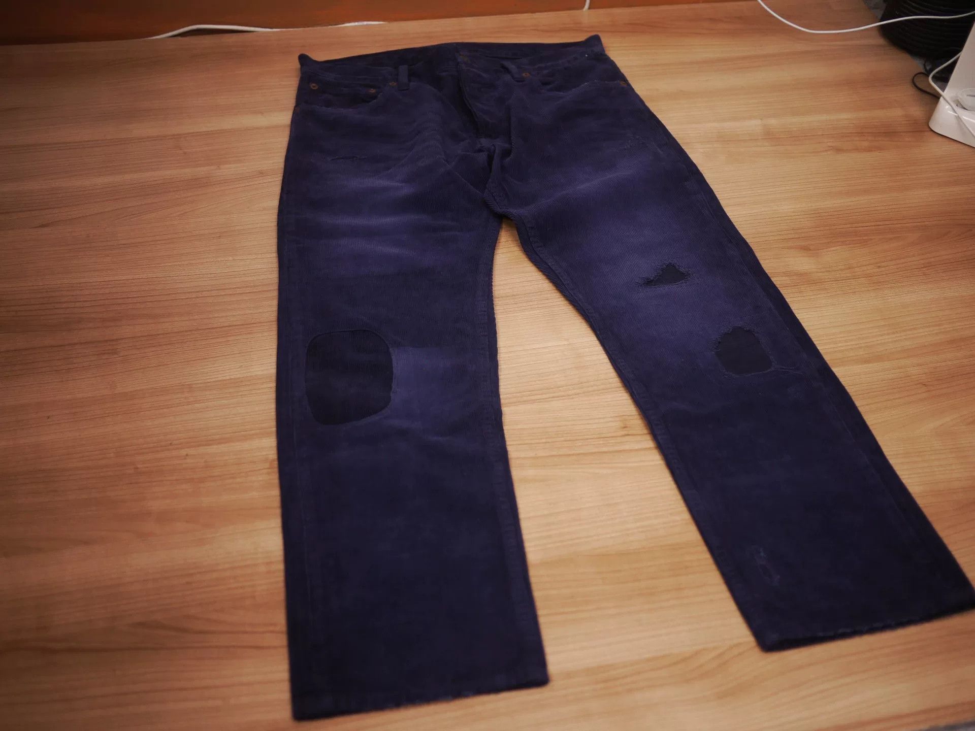 Visvim VISVIM FLUXUS 10 CORDUROY PANTS Size US 26 / EU 42 - 2 Thumbnail