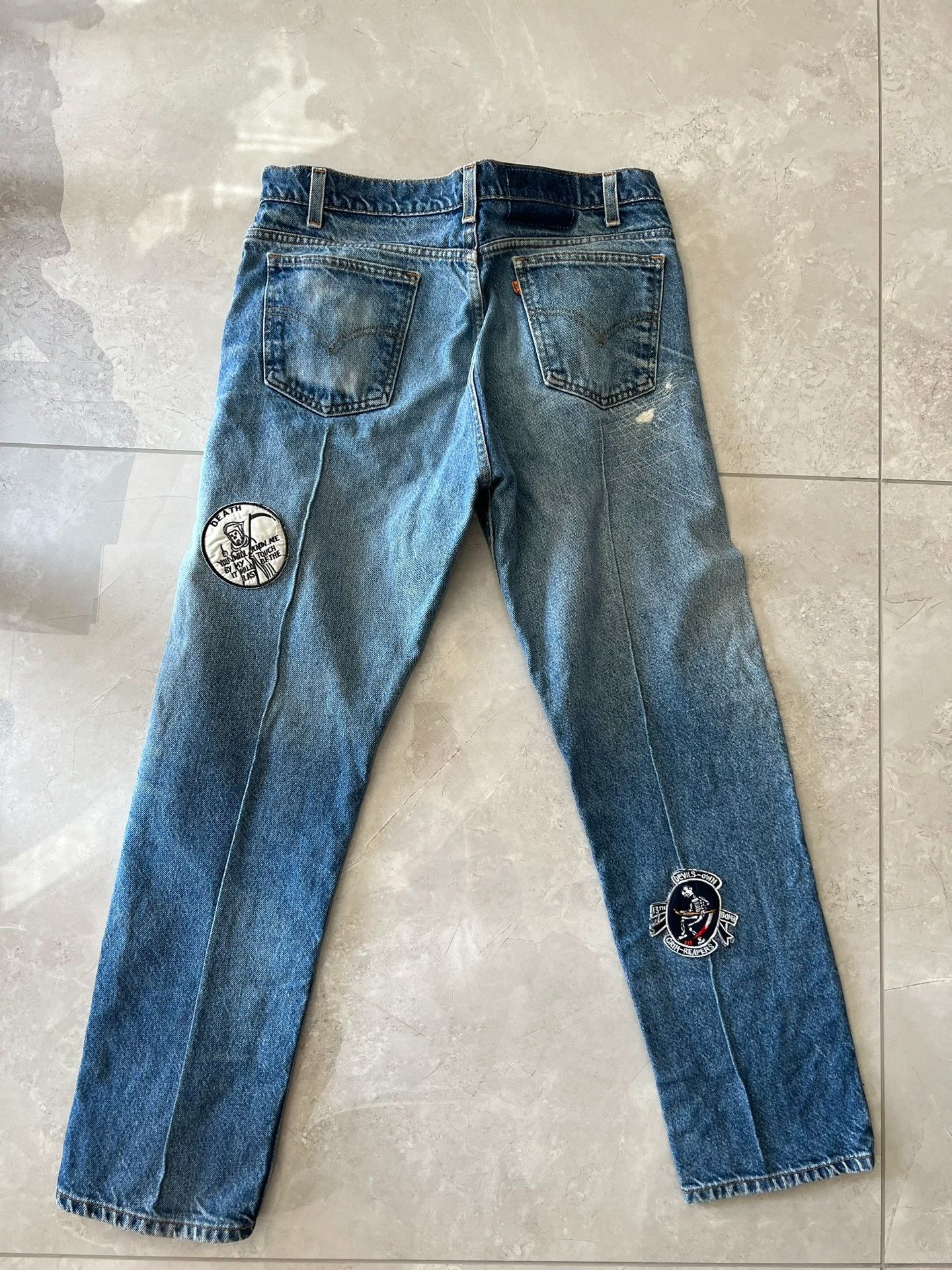 Visvim Children of the Discordance Levis 517 Patchwork Shorts Size US 32 / EU 48 - 2 Thumbnail