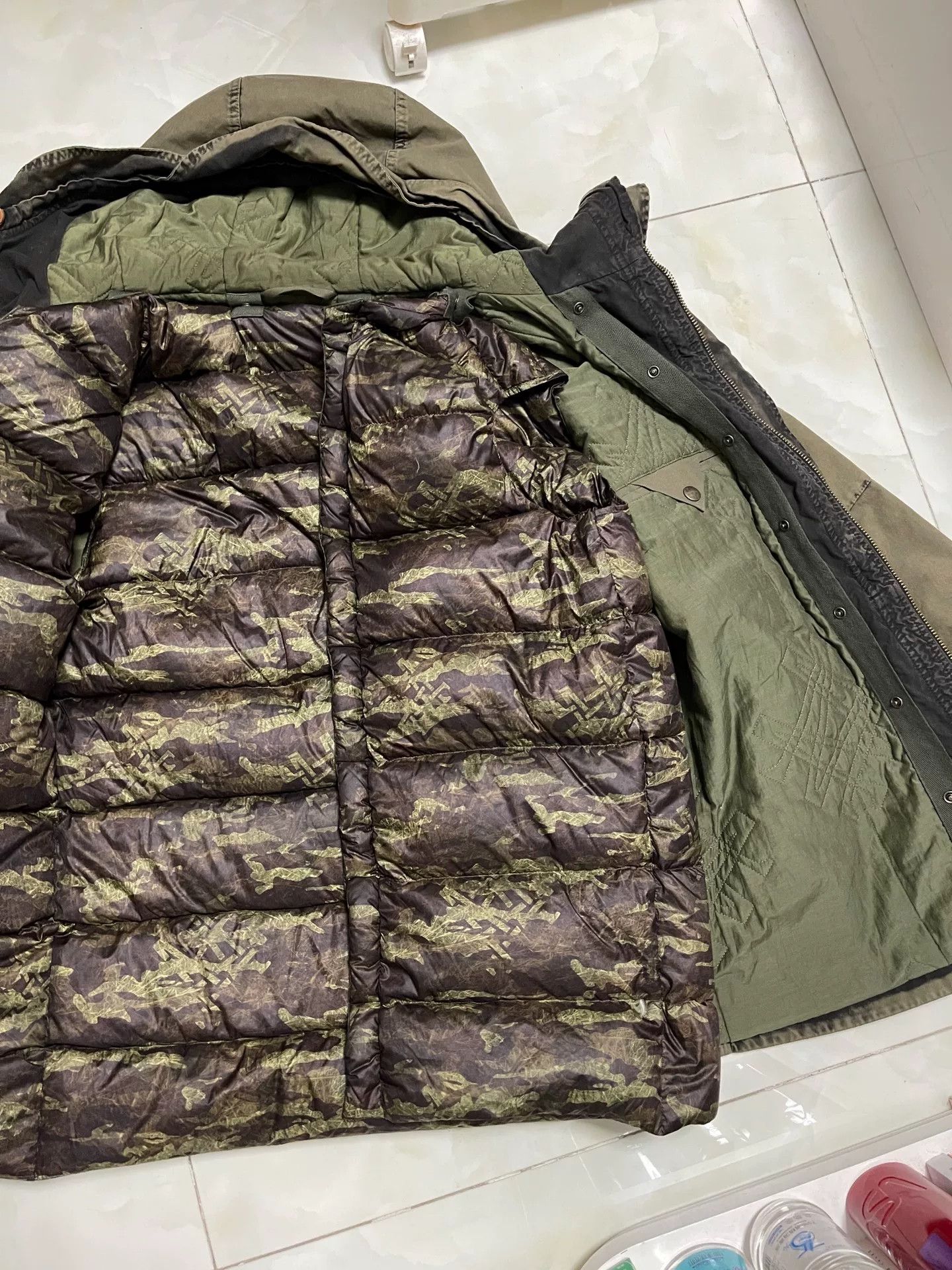 Visvim Mr&Mrs Italy Olive Green Parka Size US L / EU 52-54 / 3 - 6 Thumbnail