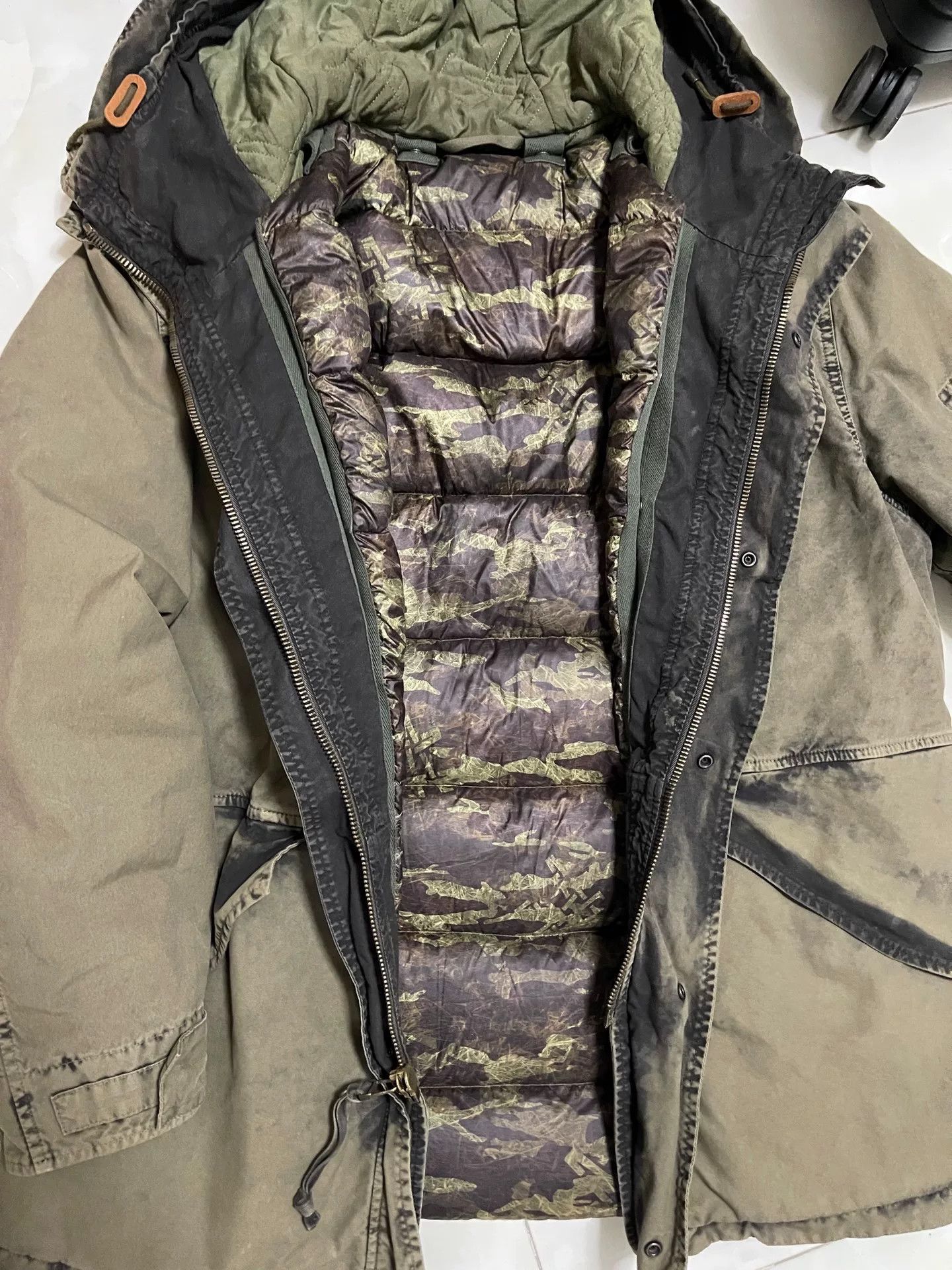 Visvim Mr&Mrs Italy Olive Green Parka Size US L / EU 52-54 / 3 - 4 Thumbnail