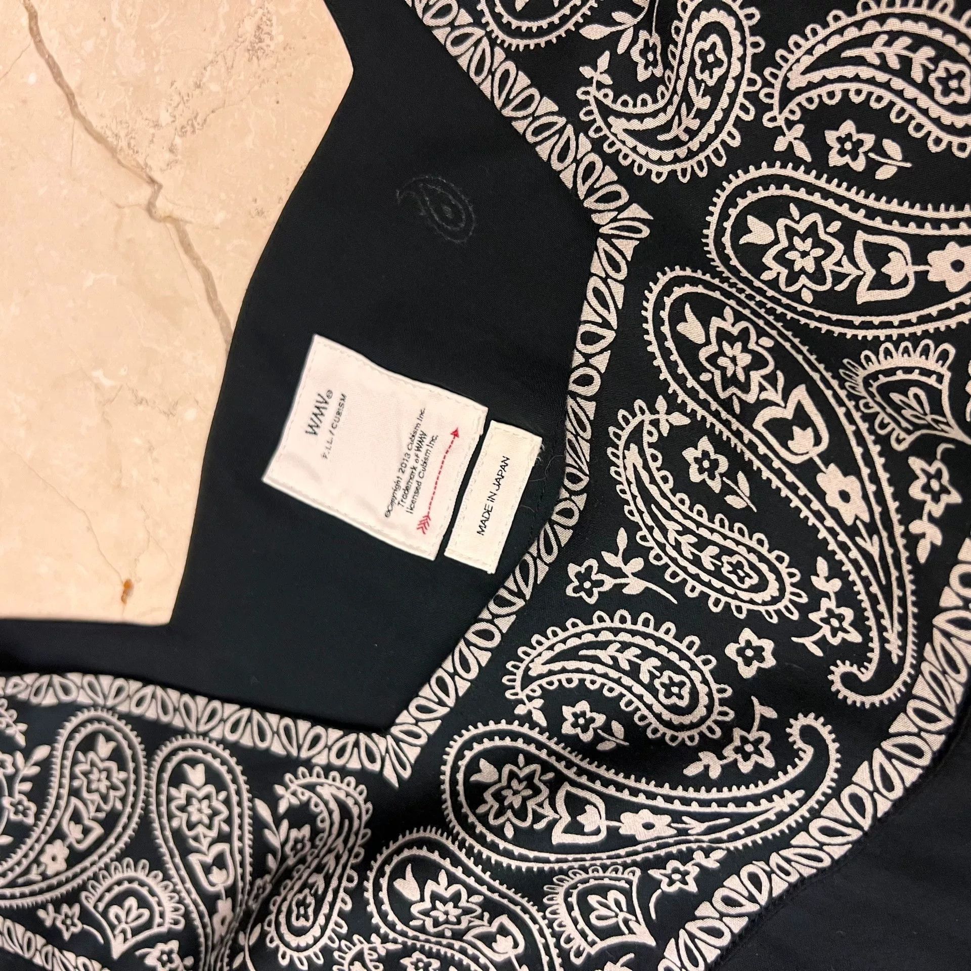 Visvim Visvim Silk Paisley Black Dress Size XS / US 0-2 / IT 36-38 - 3 Thumbnail