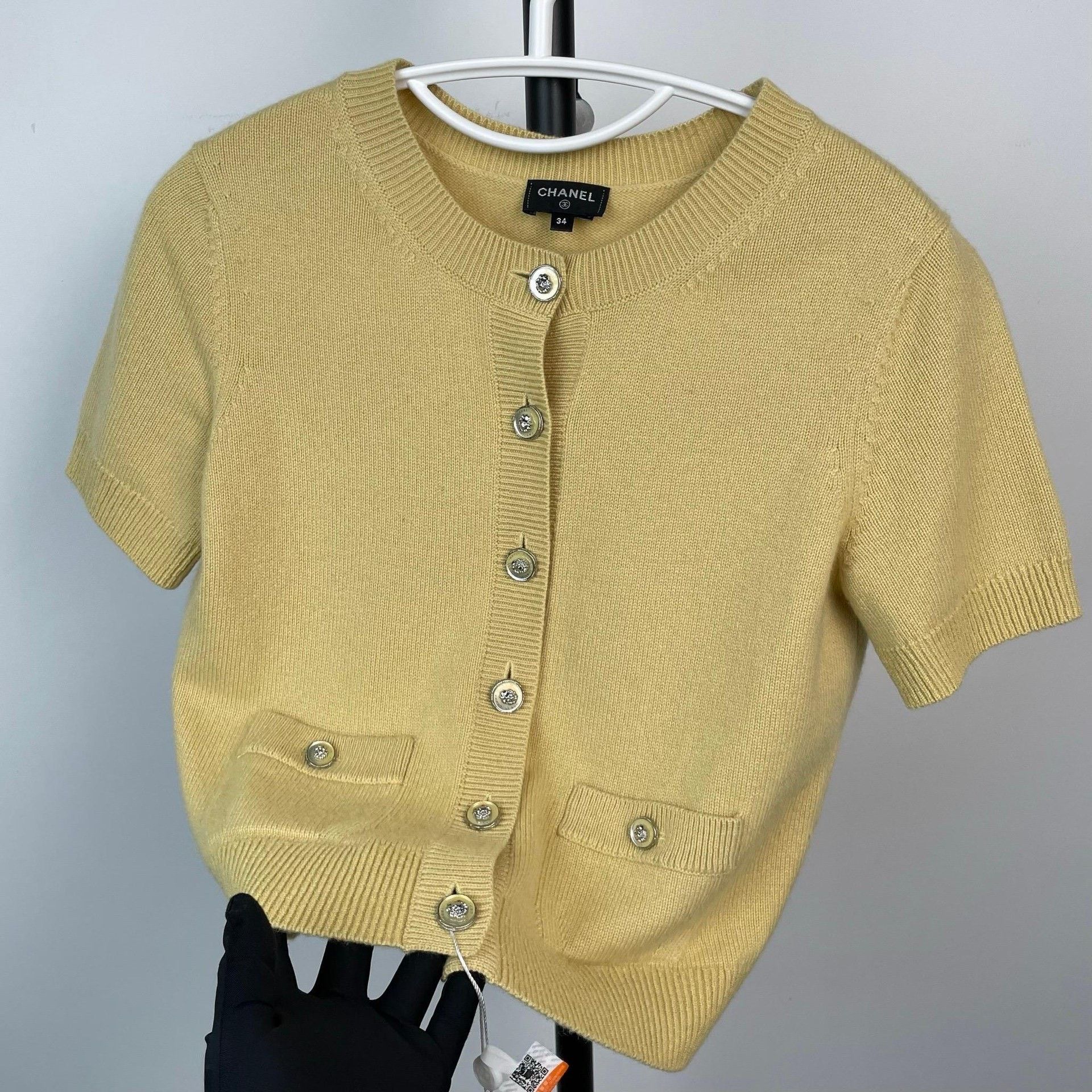 Chanel Chanel Yellow Sweater 22 Women Size XS / US 0-2 / IT 36-38 - 9 Thumbnail