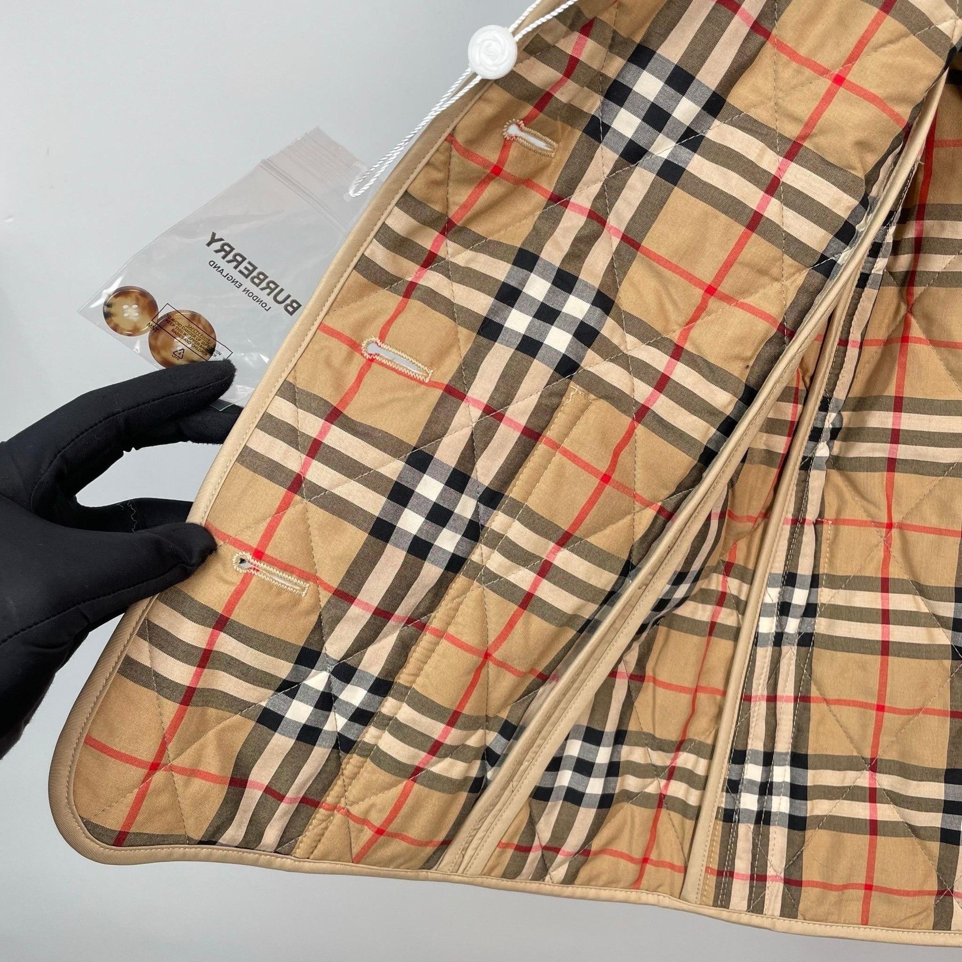 Burberry Burberry Beige Jacket 36 Women Size S / US 4 / IT 40 - 6 Thumbnail