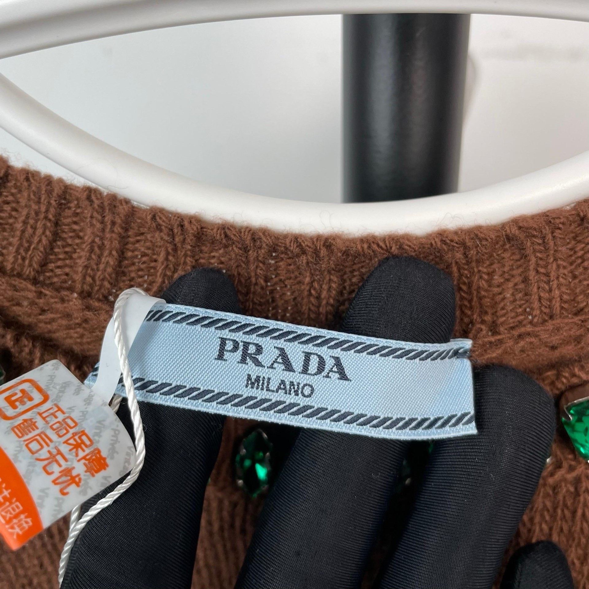 Prada Prada Brown Sweater 42 Men Size US M / EU 48-50 / 2 - 4 Thumbnail
