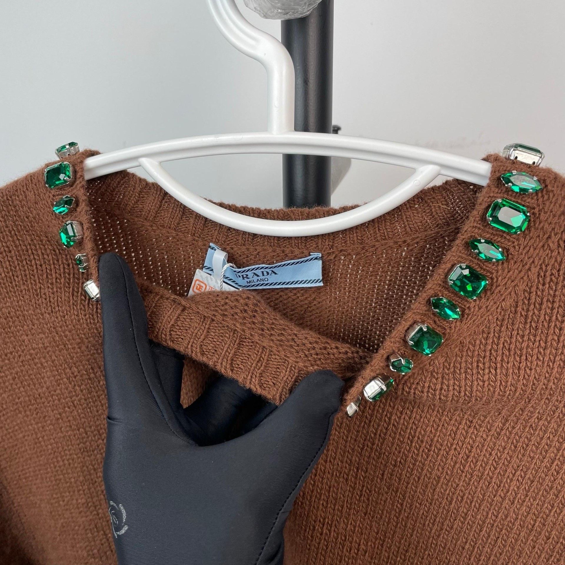 Prada Prada Brown Sweater 42 Men Size US M / EU 48-50 / 2 - 9 Thumbnail