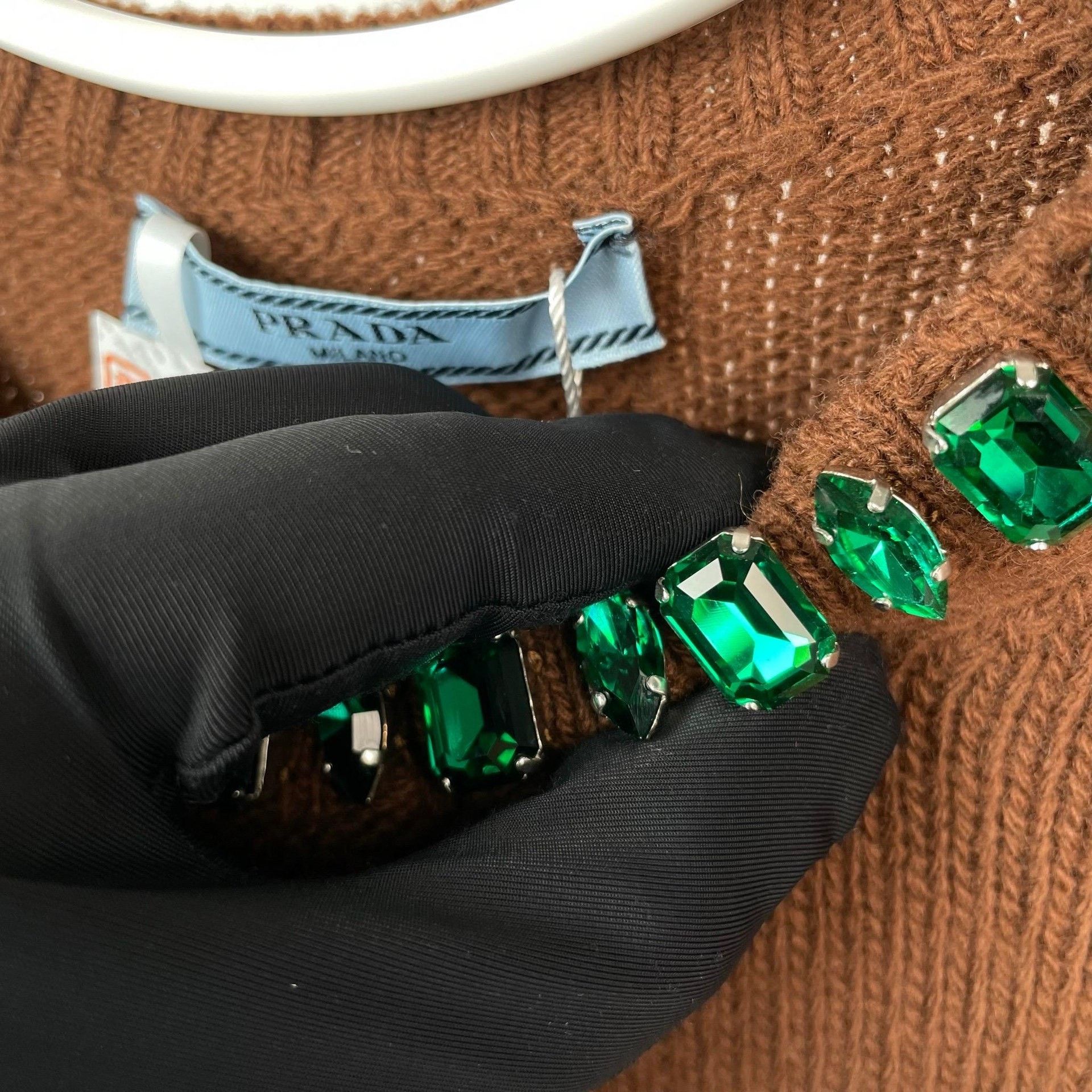 Prada Prada Brown Sweater 42 Men Size US M / EU 48-50 / 2 - 4 Thumbnail