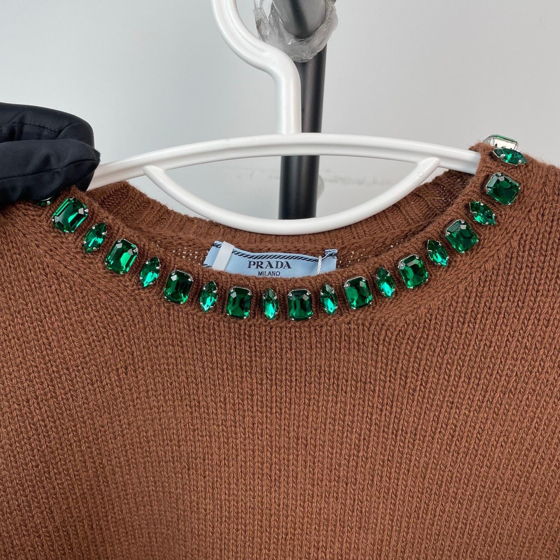 Prada Prada Brown Sweater 42 Men Size US M / EU 48-50 / 2 - 9 Thumbnail