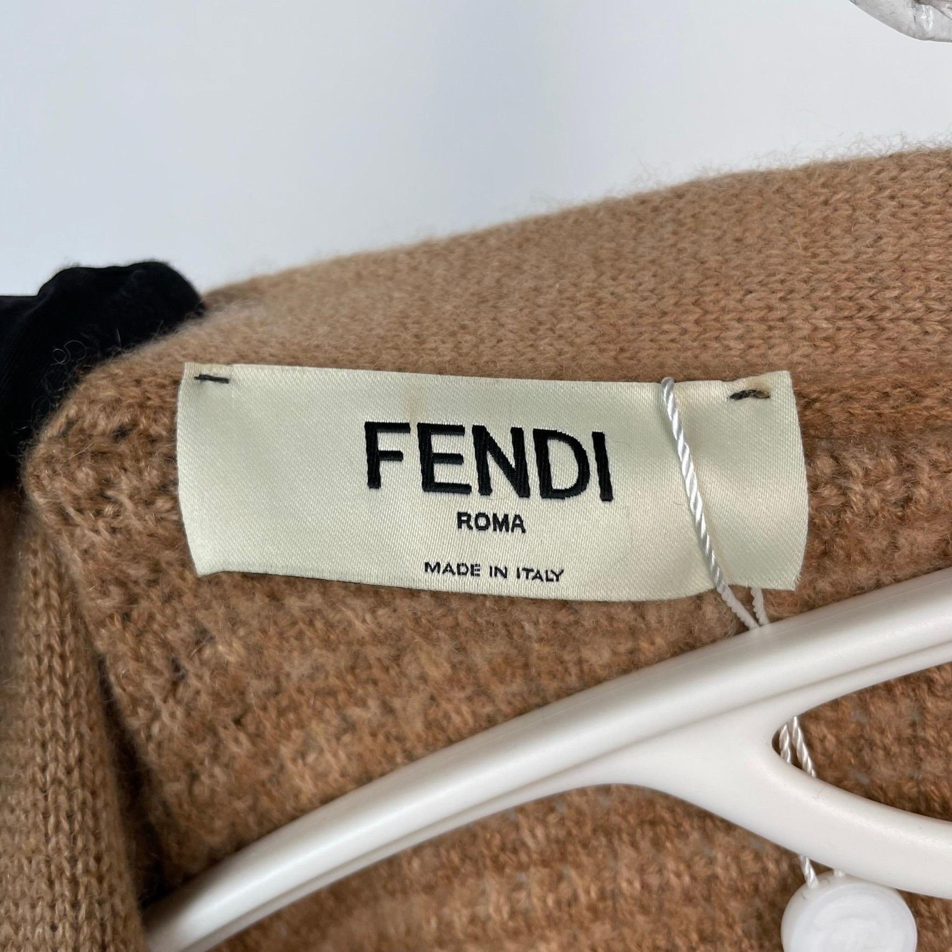 Fendi Fendi Retro Brown Sweater 23 Women Size XS / US 0-2 / IT 36-38 - 5 Thumbnail
